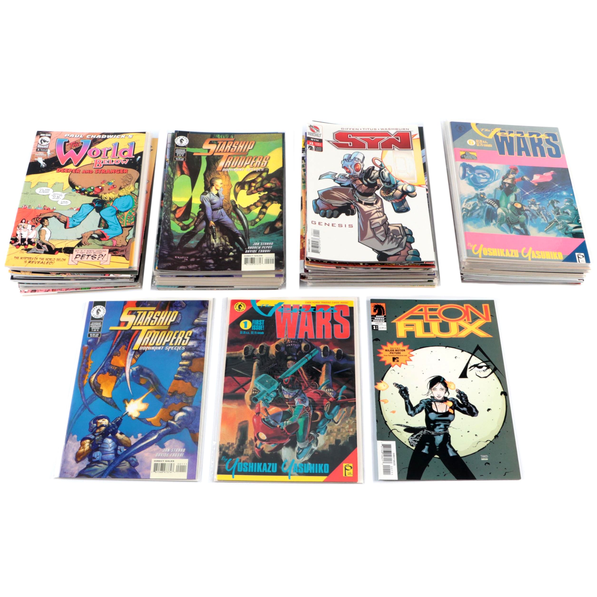 Modern Age "Aeon Flux", "The Venus Wars", "Starship Troopers" and More Comics