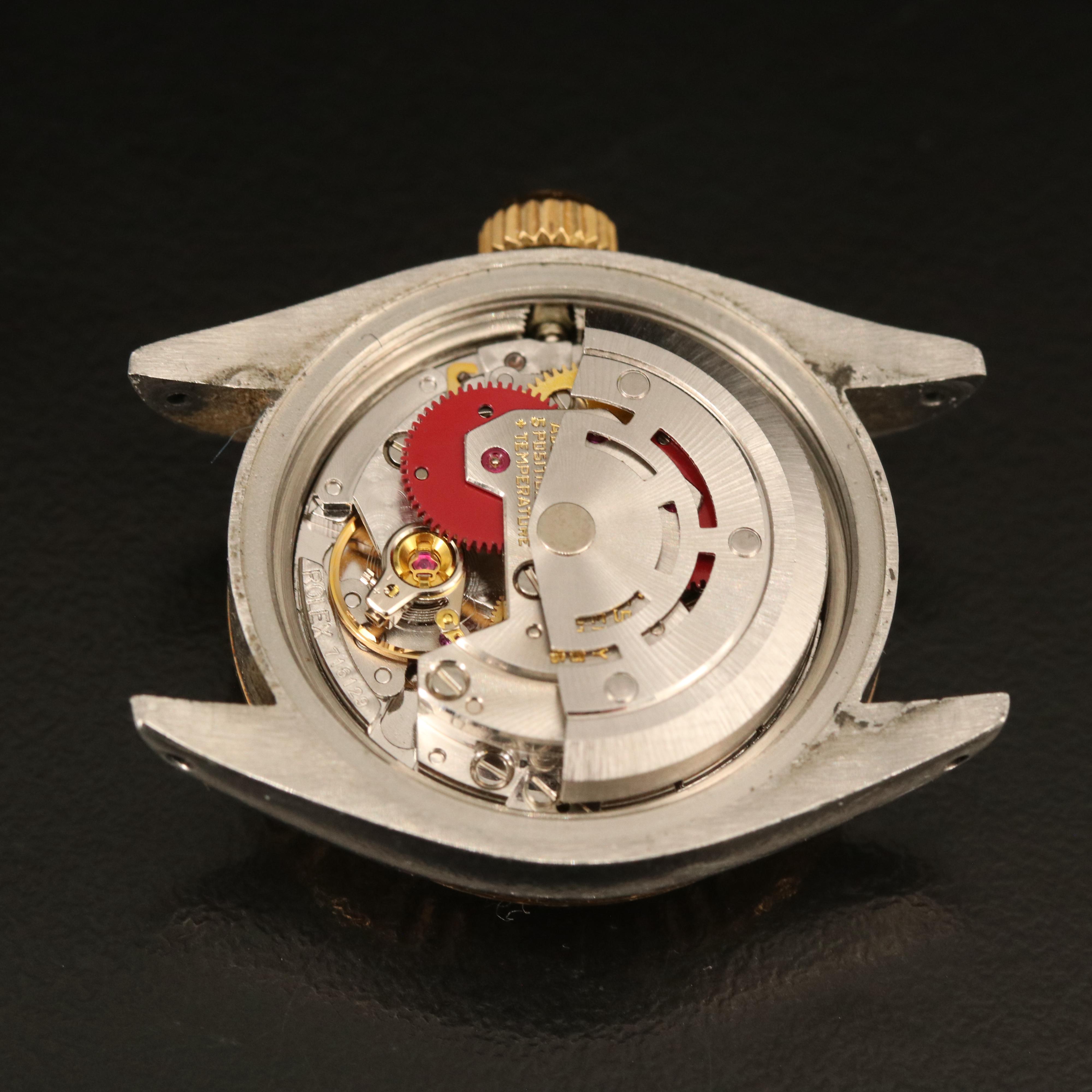 1979 Rolex Custom Diamond Dial Datejust Watch