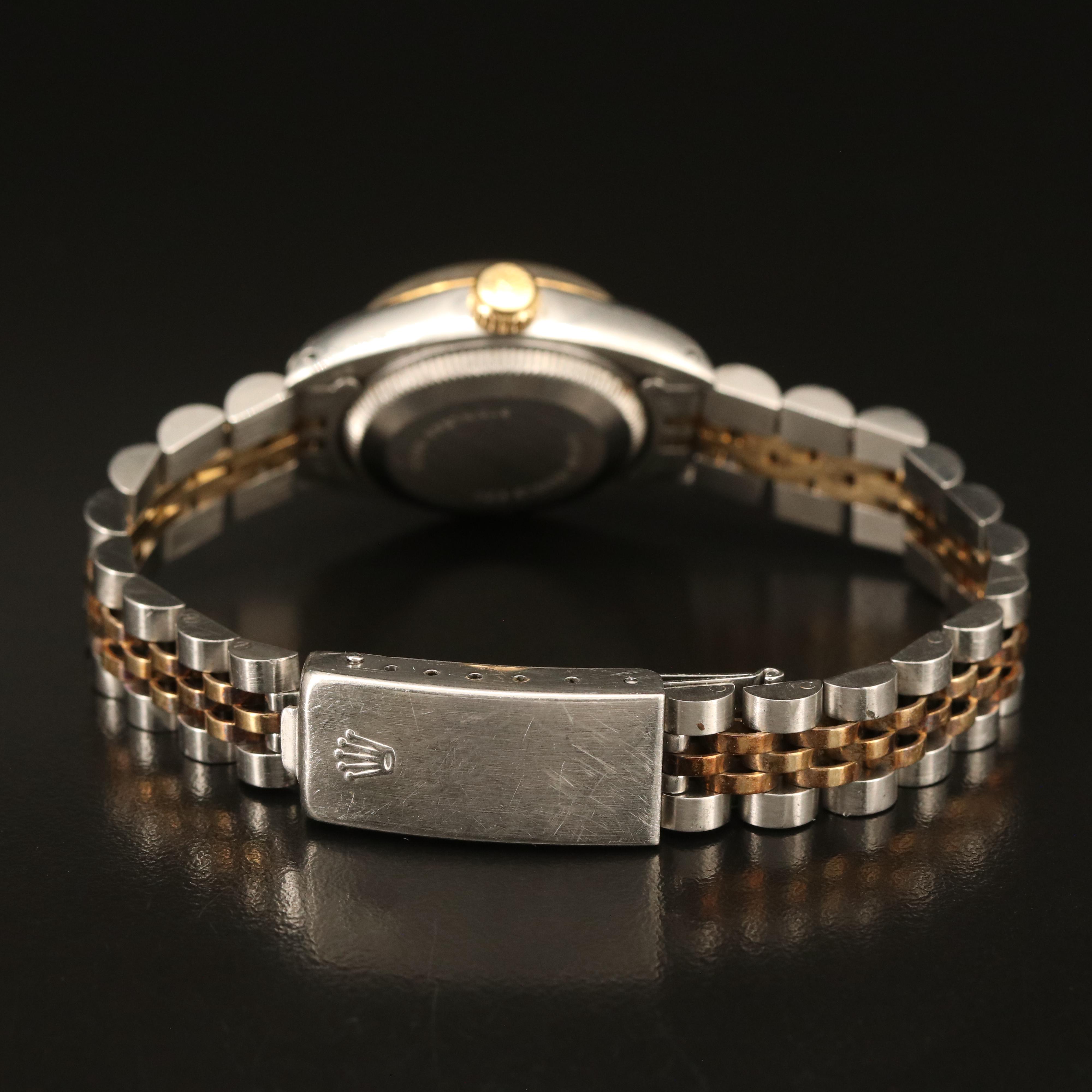 1979 Rolex Custom Diamond Dial Datejust Watch