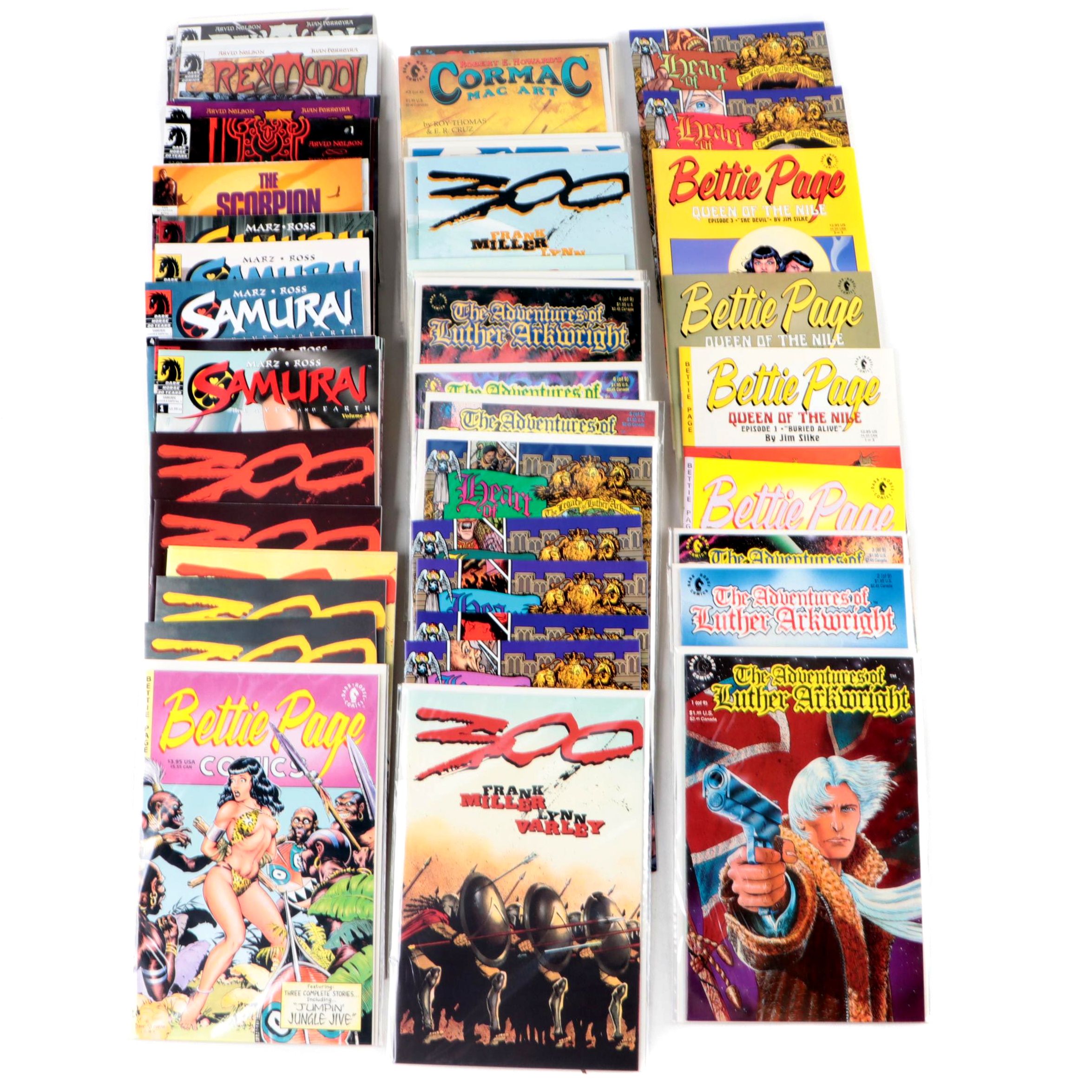 Modern Age "300", "The Aventures of Luther Arkwright", and More Comic Books