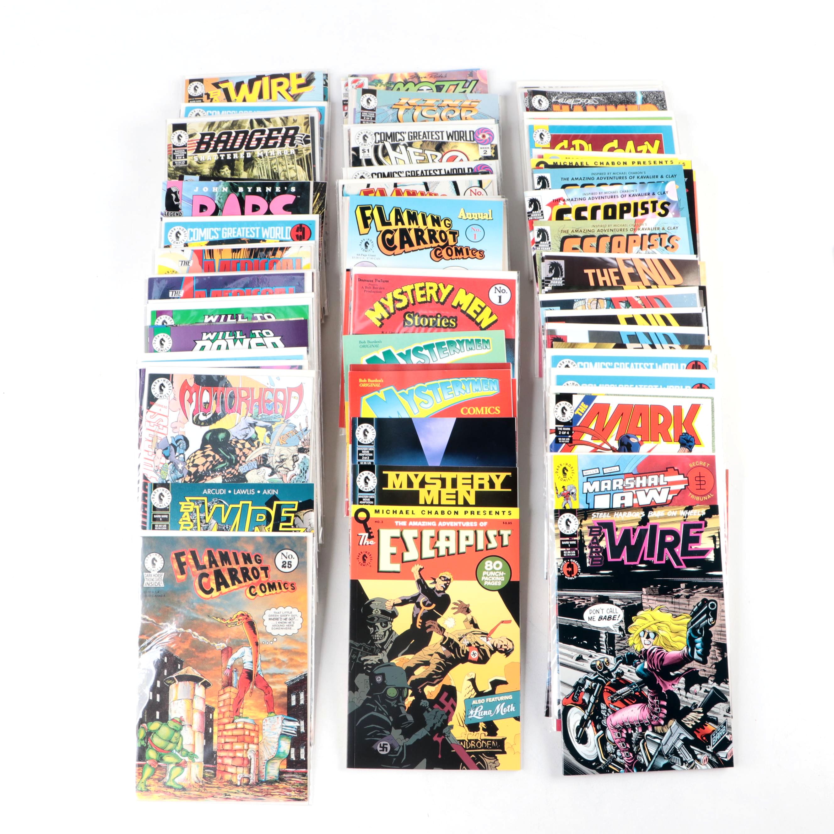 Modern Age Dark Horse "Barb Wire", "The Escapist" and More Comic Books