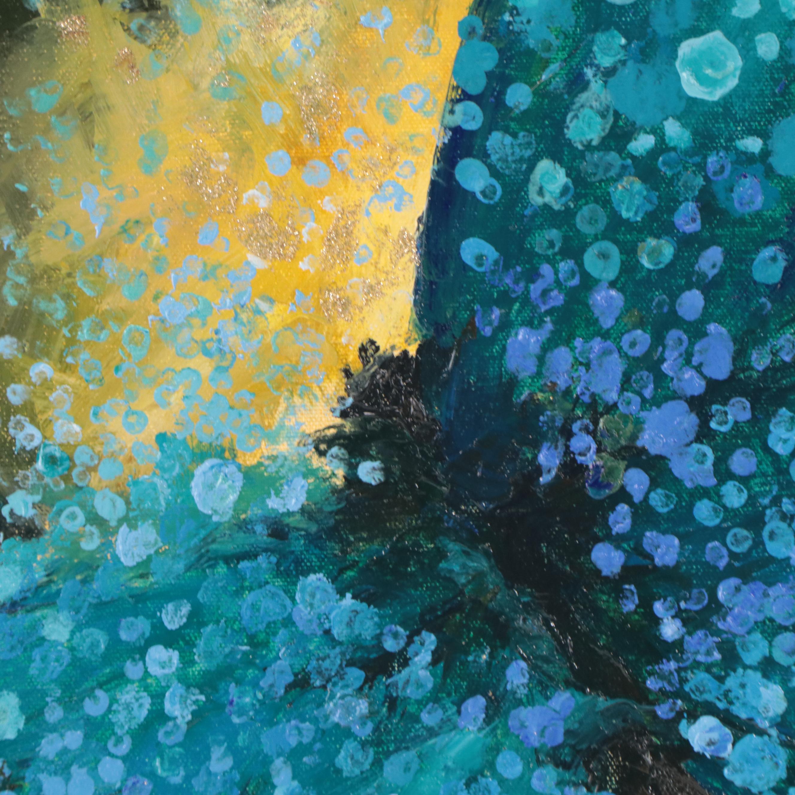 Nataliya Shlomenko Oil Painting "Butterfly," 21st century