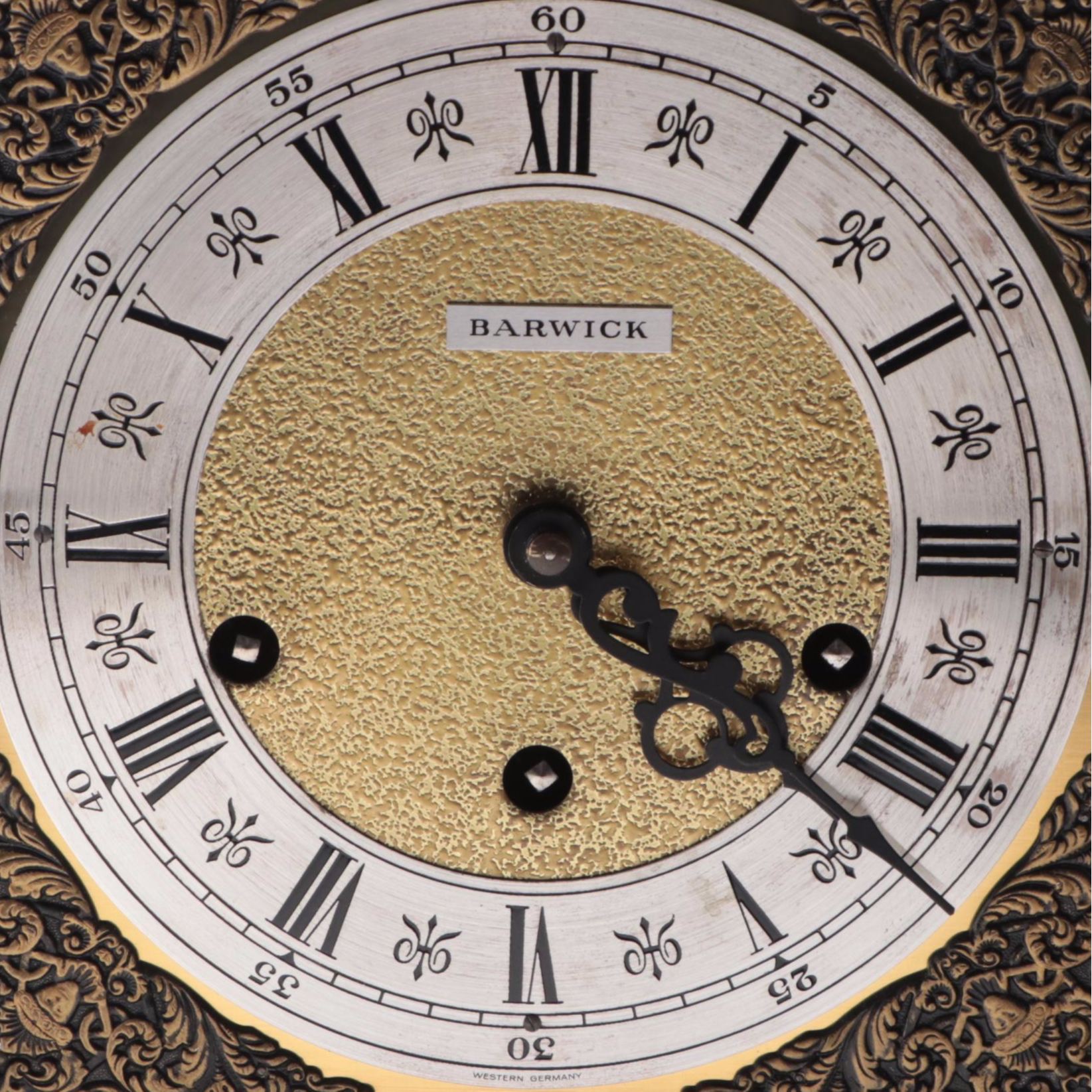 Barwick Mantel Clock in Wooden Case by Howard Miller