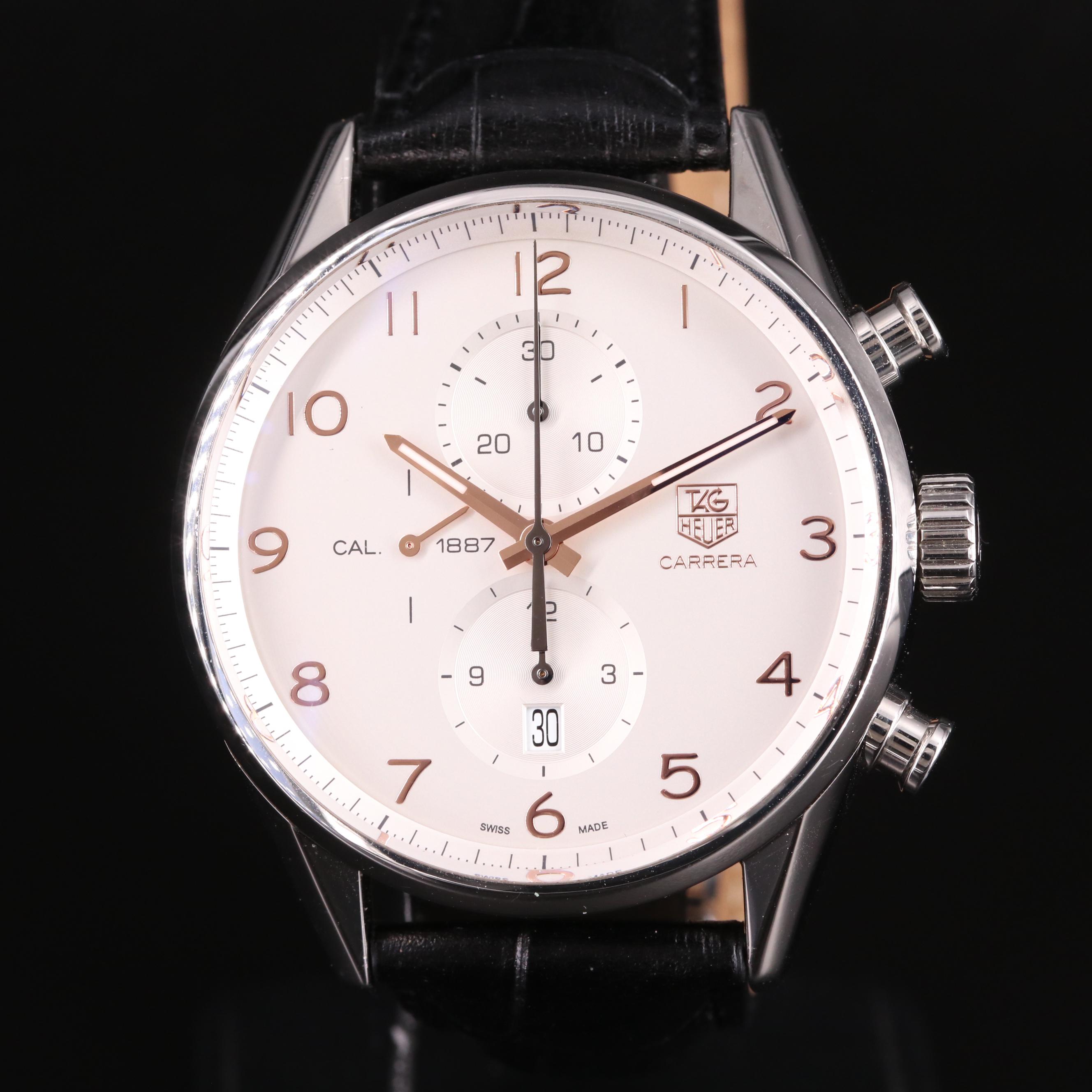 TAG Heuer Calibre 1887 Chronograph Date 43MM Automatic Watch