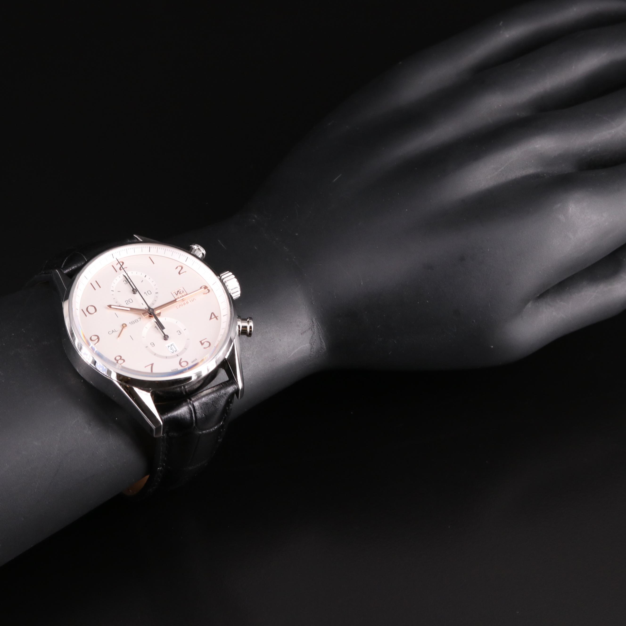 TAG Heuer Calibre 1887 Chronograph Date 43MM Automatic Watch