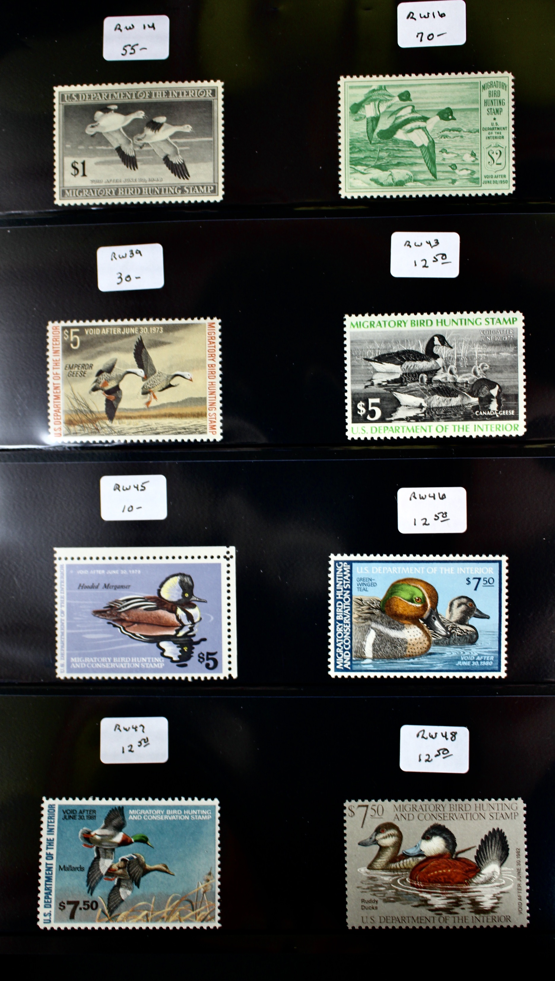 U.S. Duck Stamp Collection