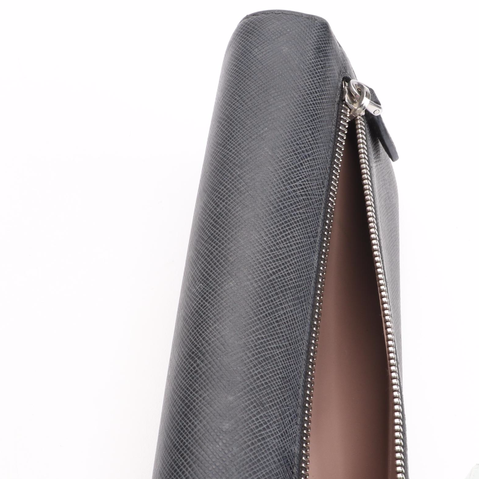 Prada Continental Wallet in Saffiano Leather