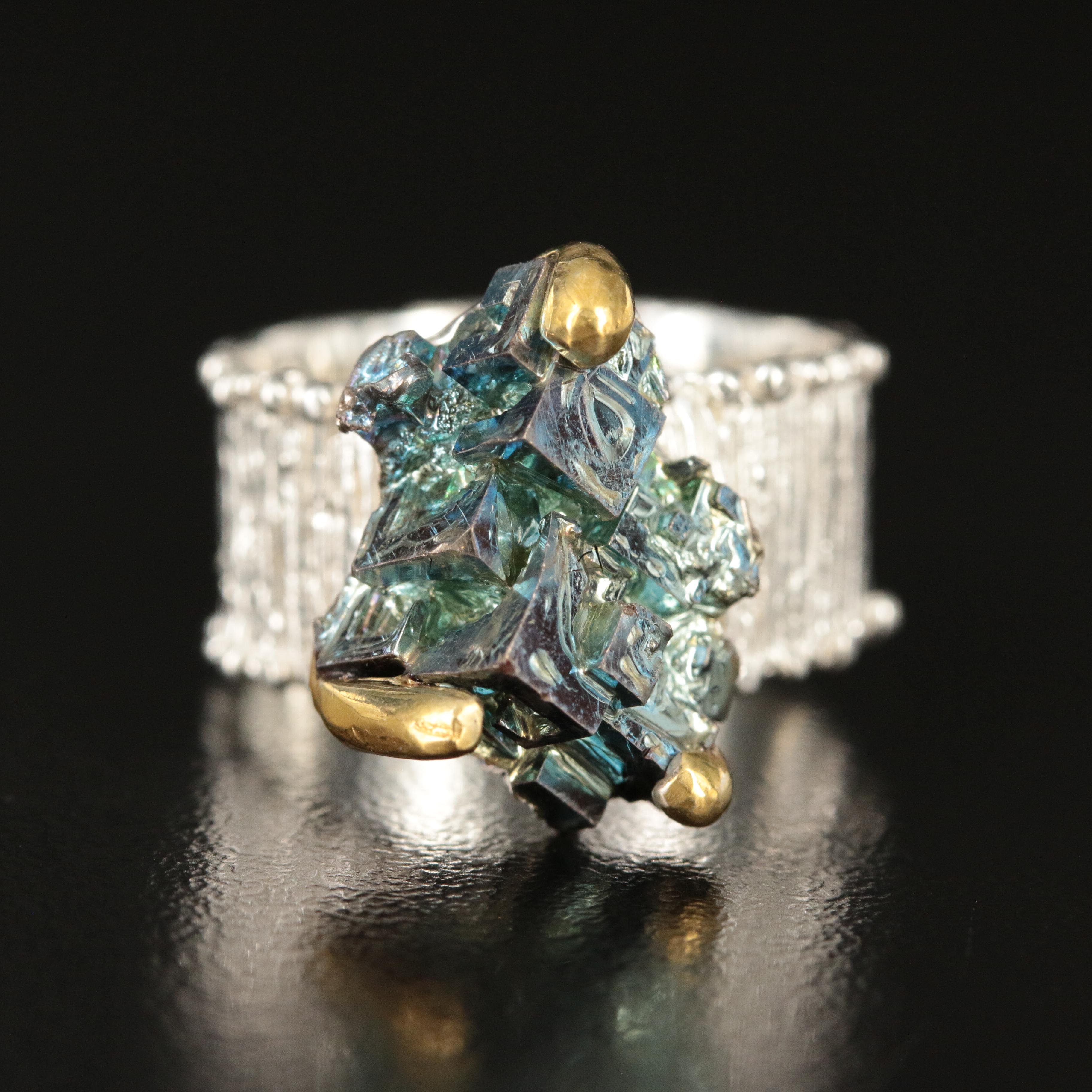 Sterling Bismuth Ring