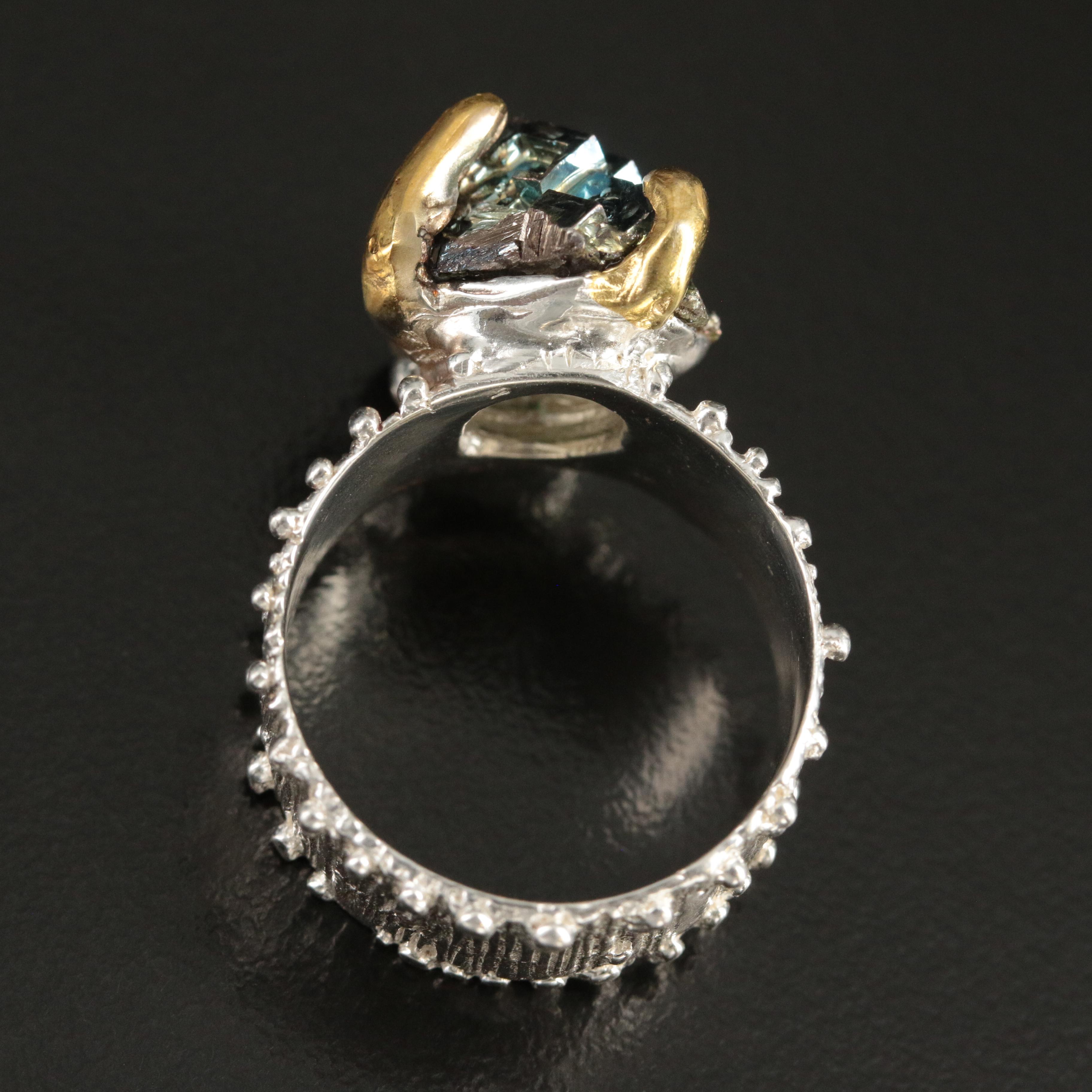 Sterling Bismuth Ring