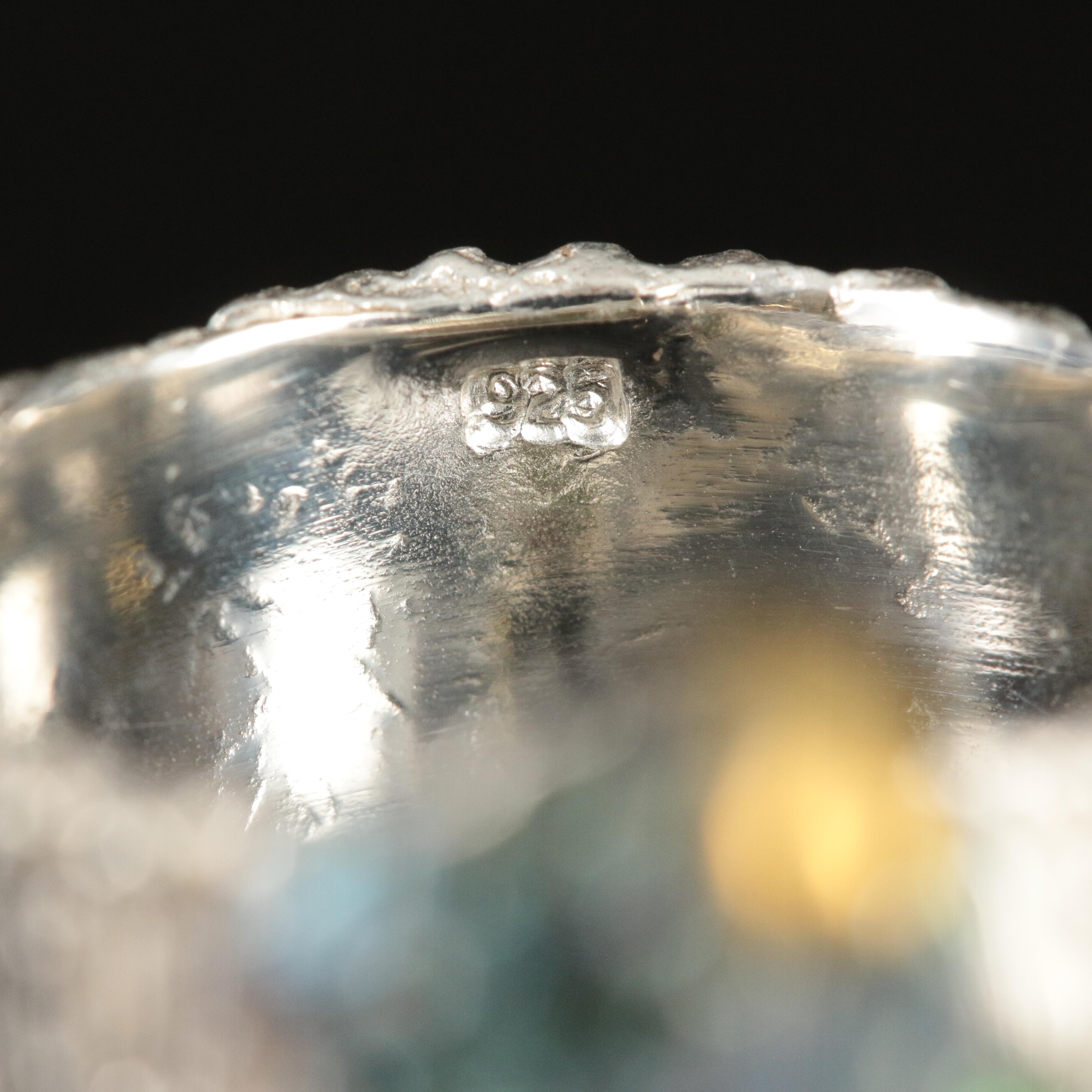 Sterling Bismuth Ring