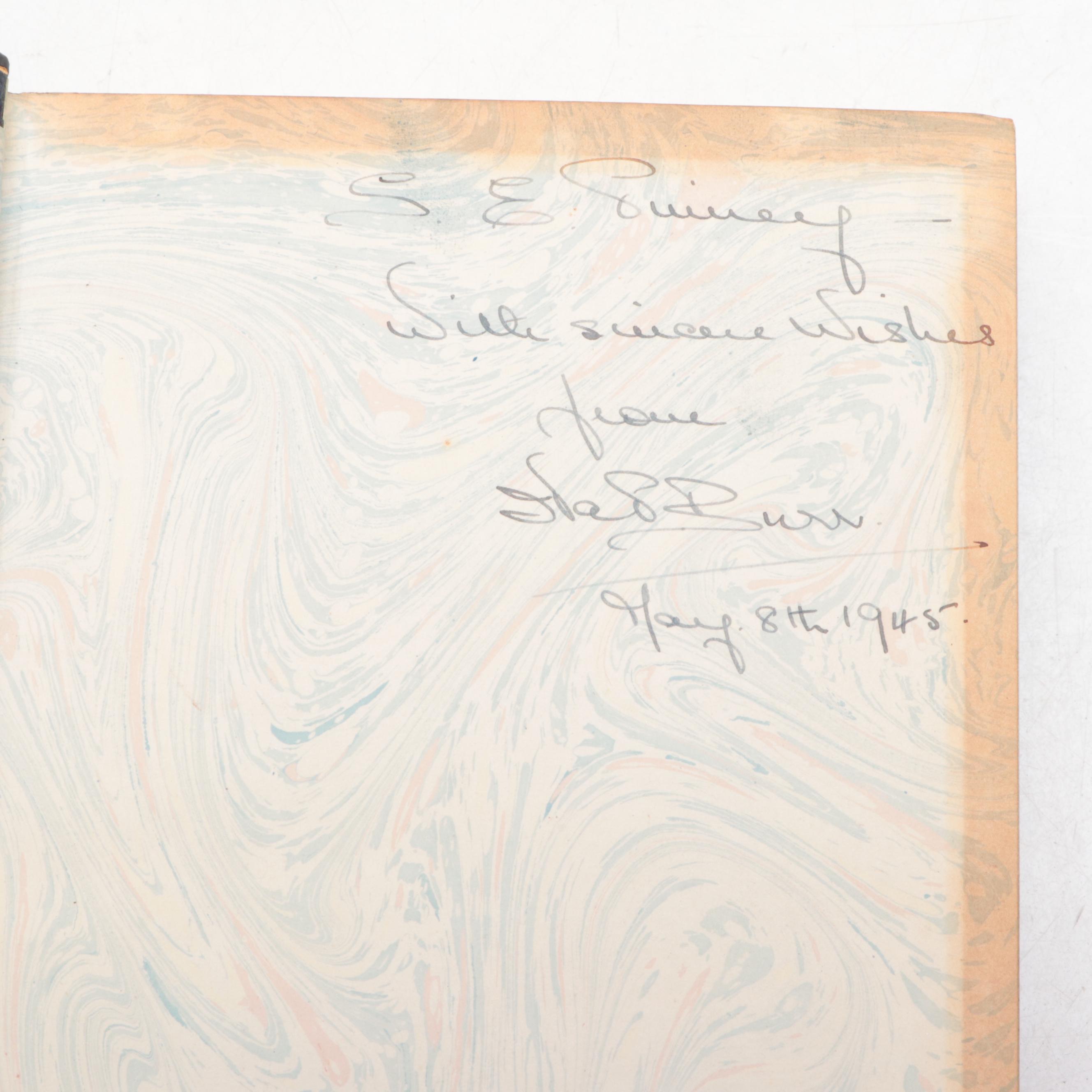 Leather Bound "The Poetical Works of Elizabeth Barrett Browning," 1911