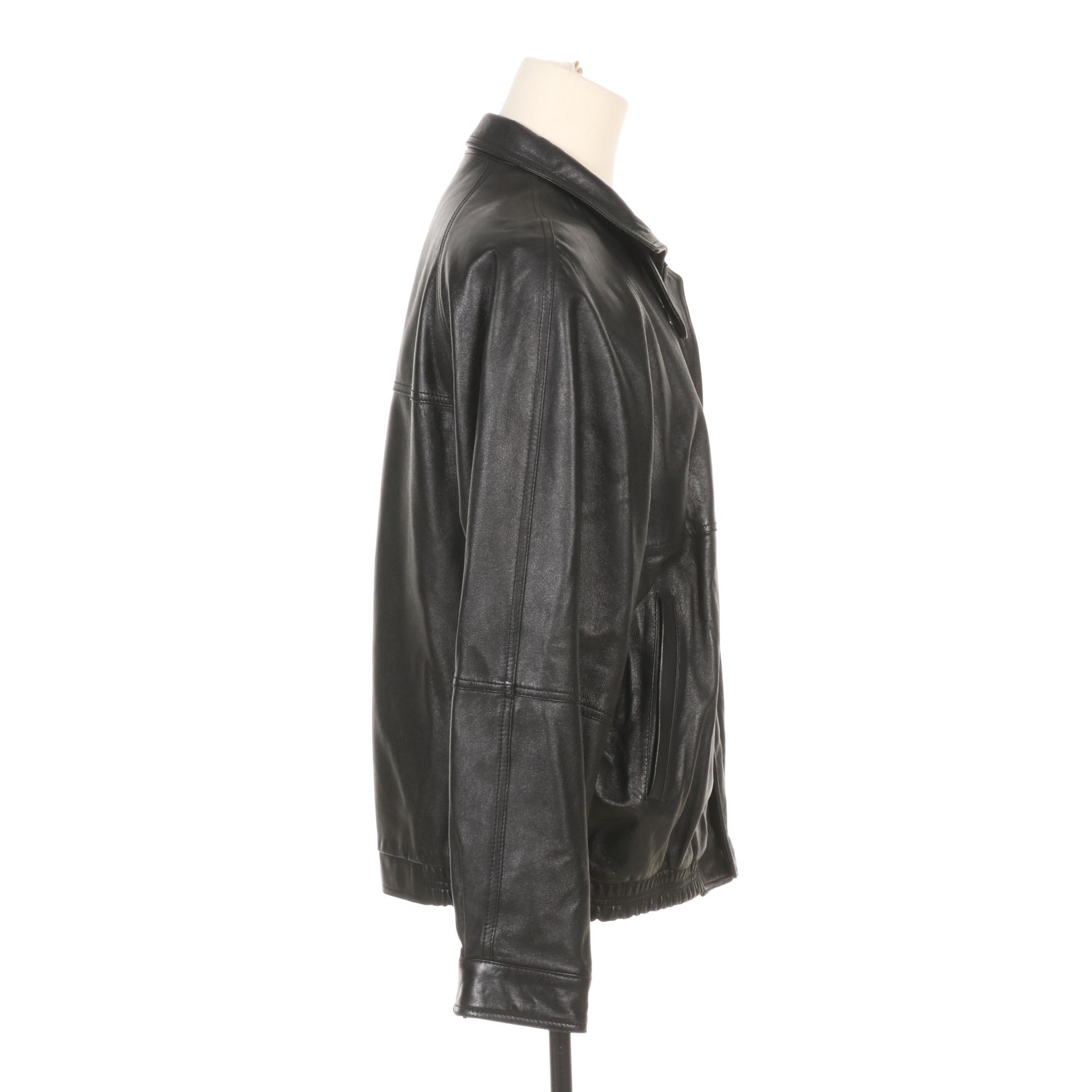 Bruno Magli Italian Leather Jacket