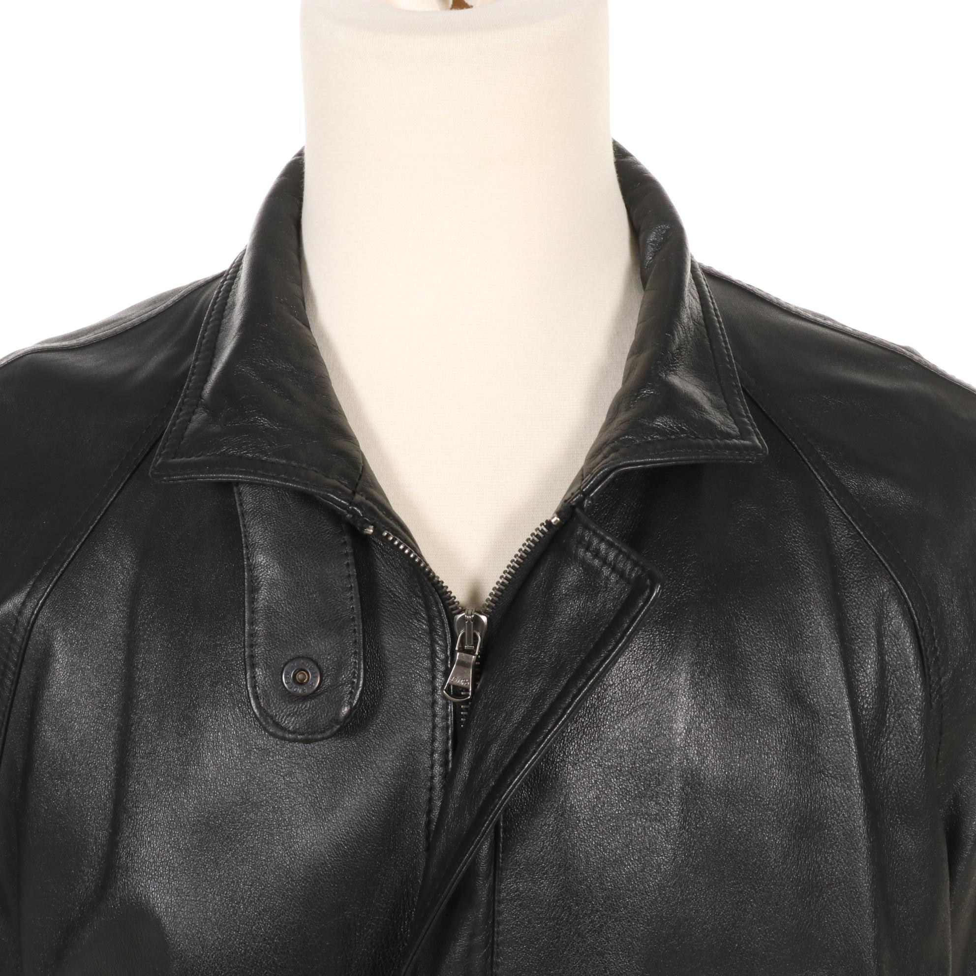 Bruno Magli Italian Leather Jacket