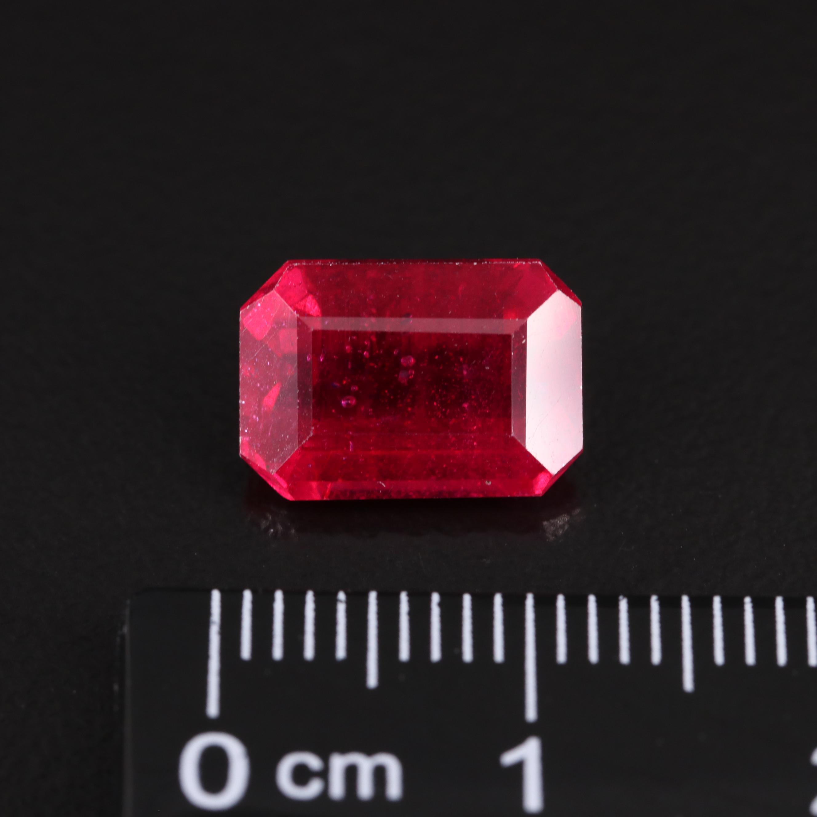 Loose 5.54 CT Filled Corundum