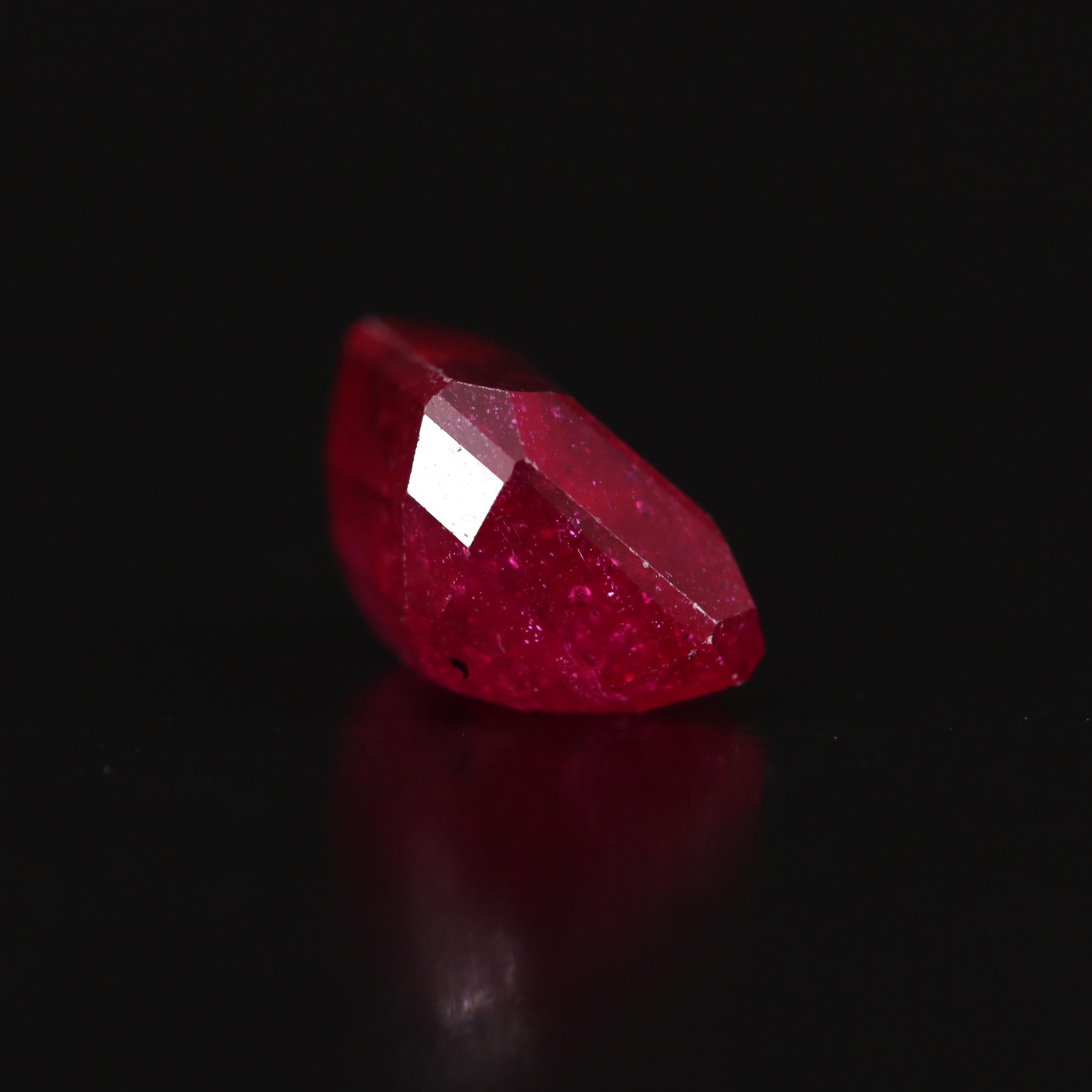 Loose 5.54 CT Filled Corundum