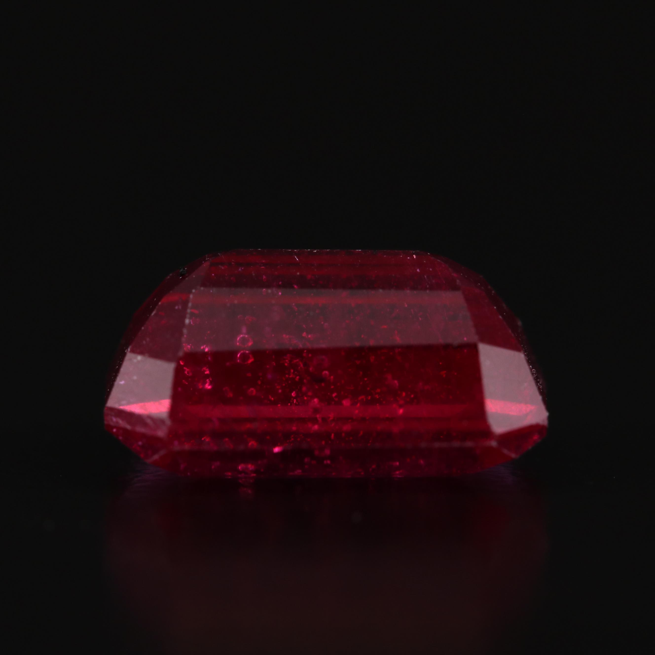 Loose 5.54 CT Filled Corundum