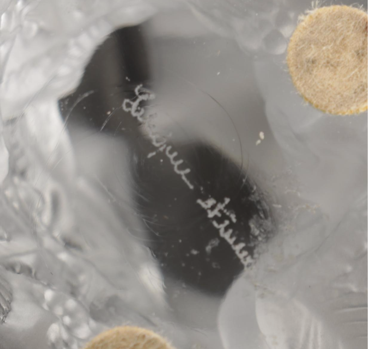 Lalique "Le Faune" Frosted Crystal Figurine