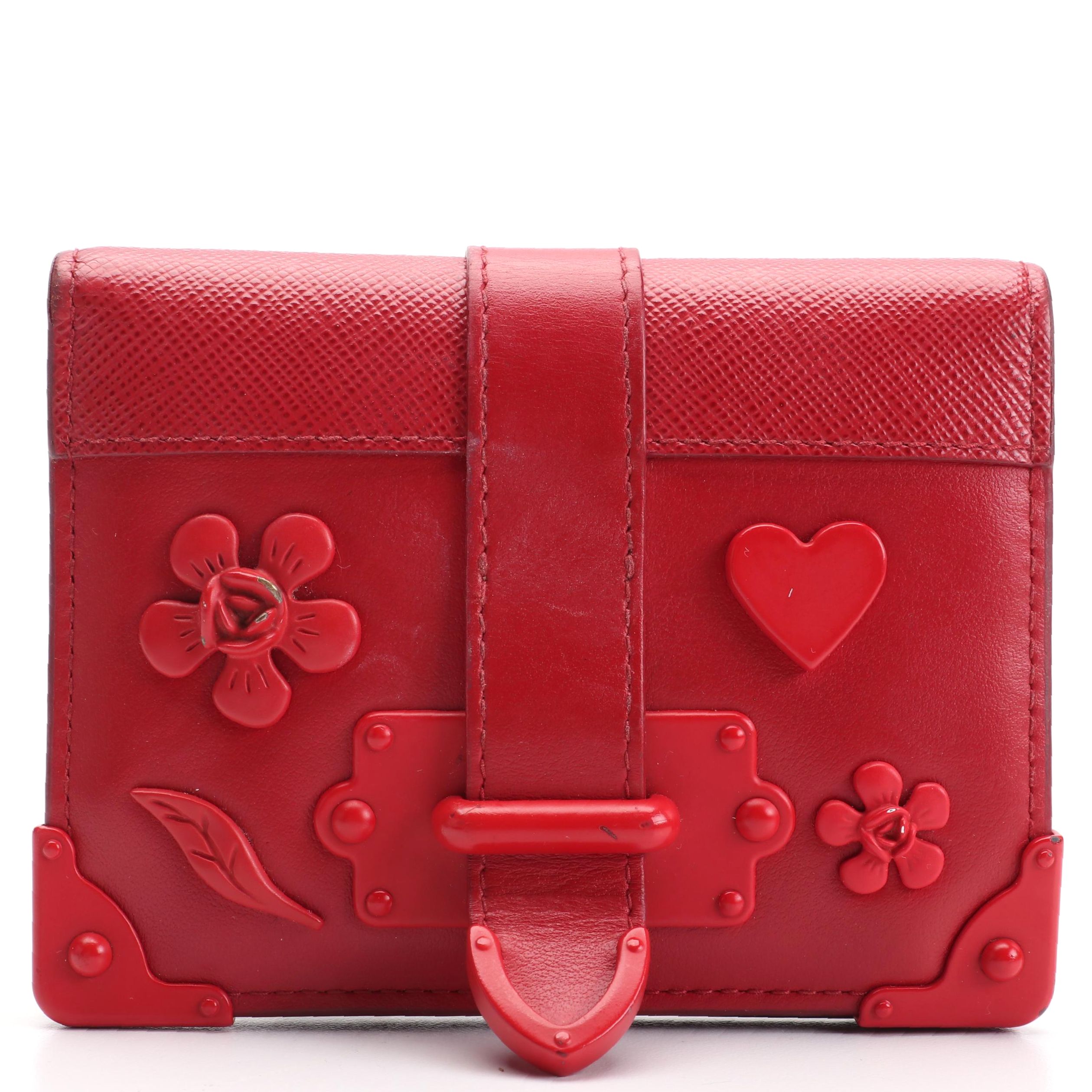 Prada City Saffiano Leather Wallet