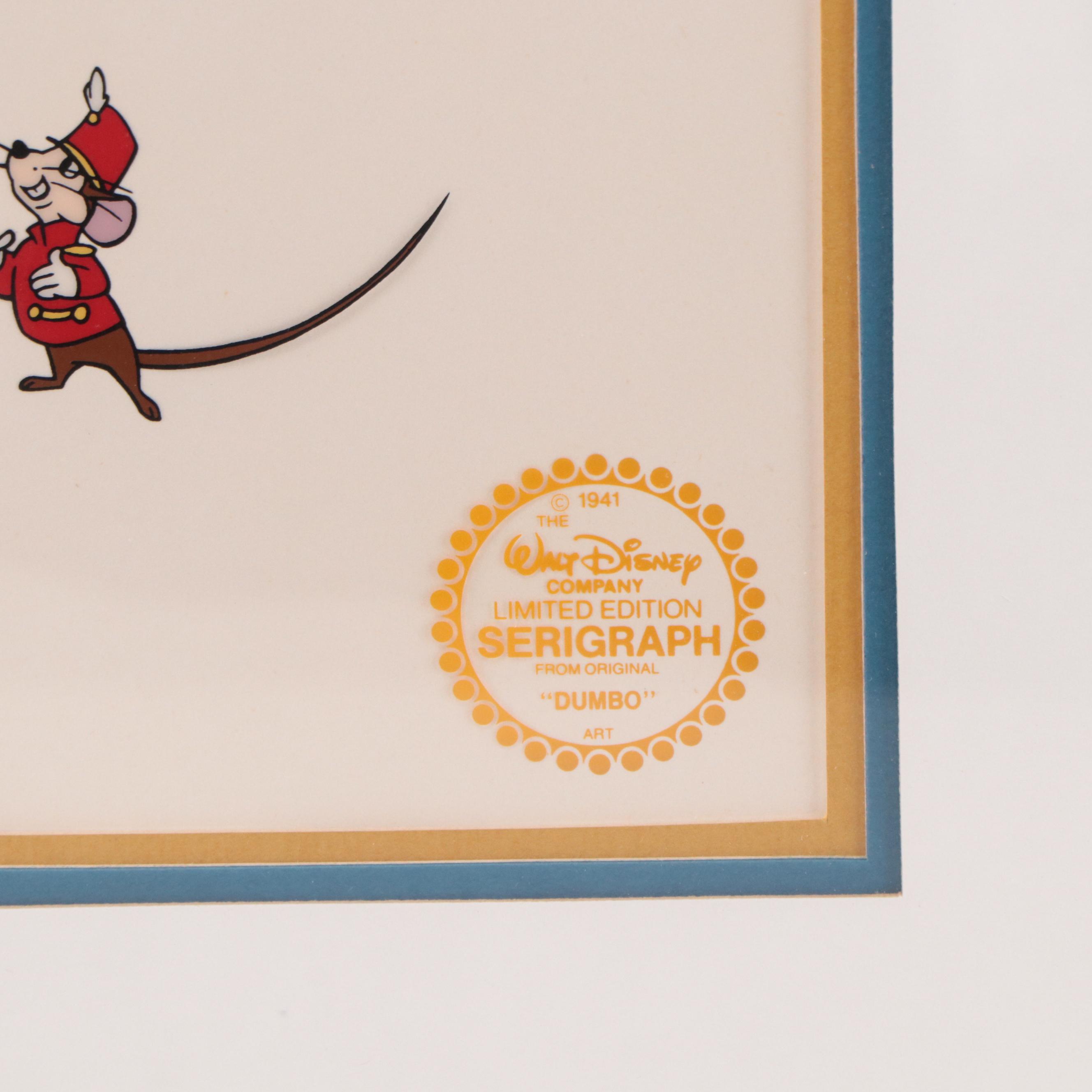 Disney "Dumbo" Serigraph Cel