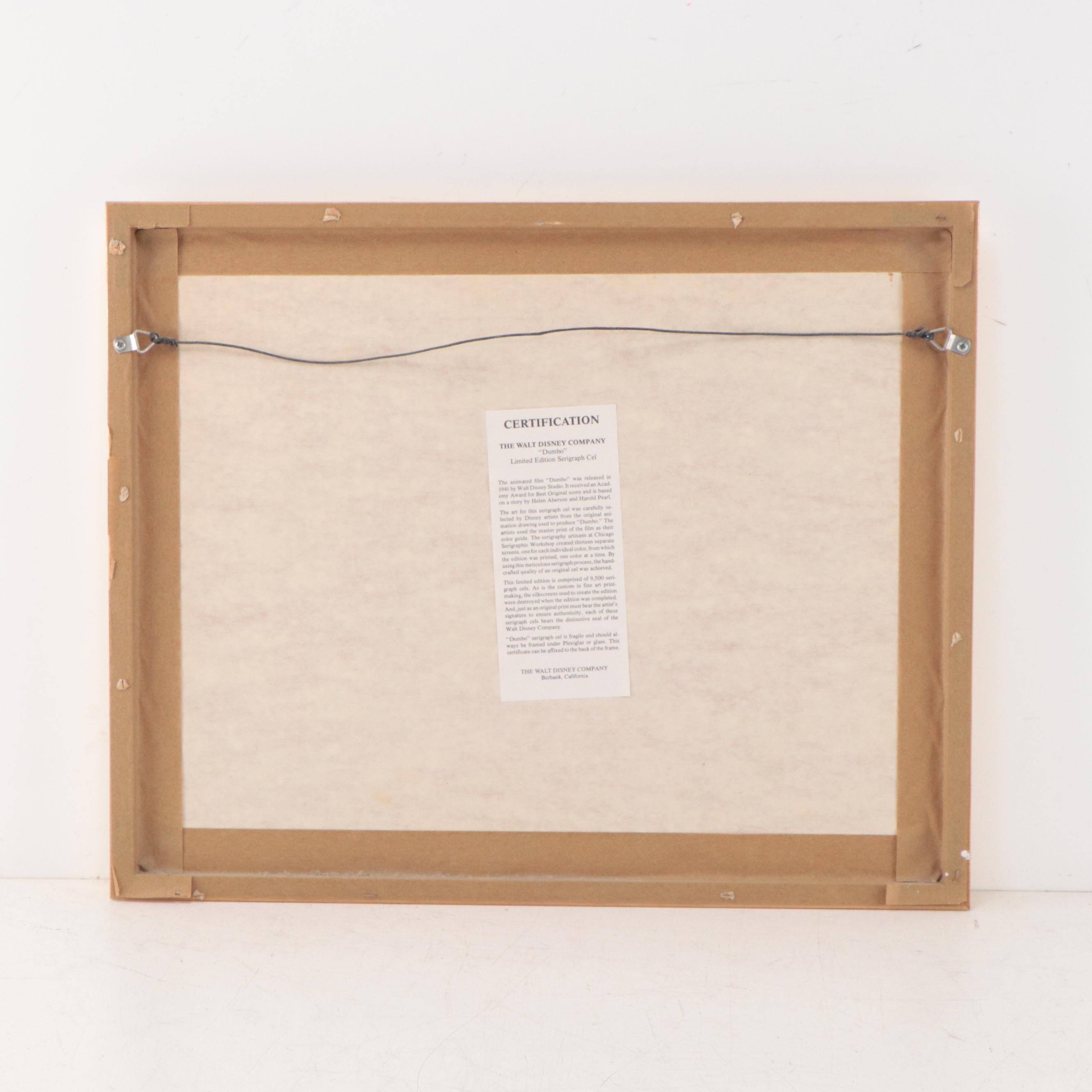 Disney "Dumbo" Serigraph Cel