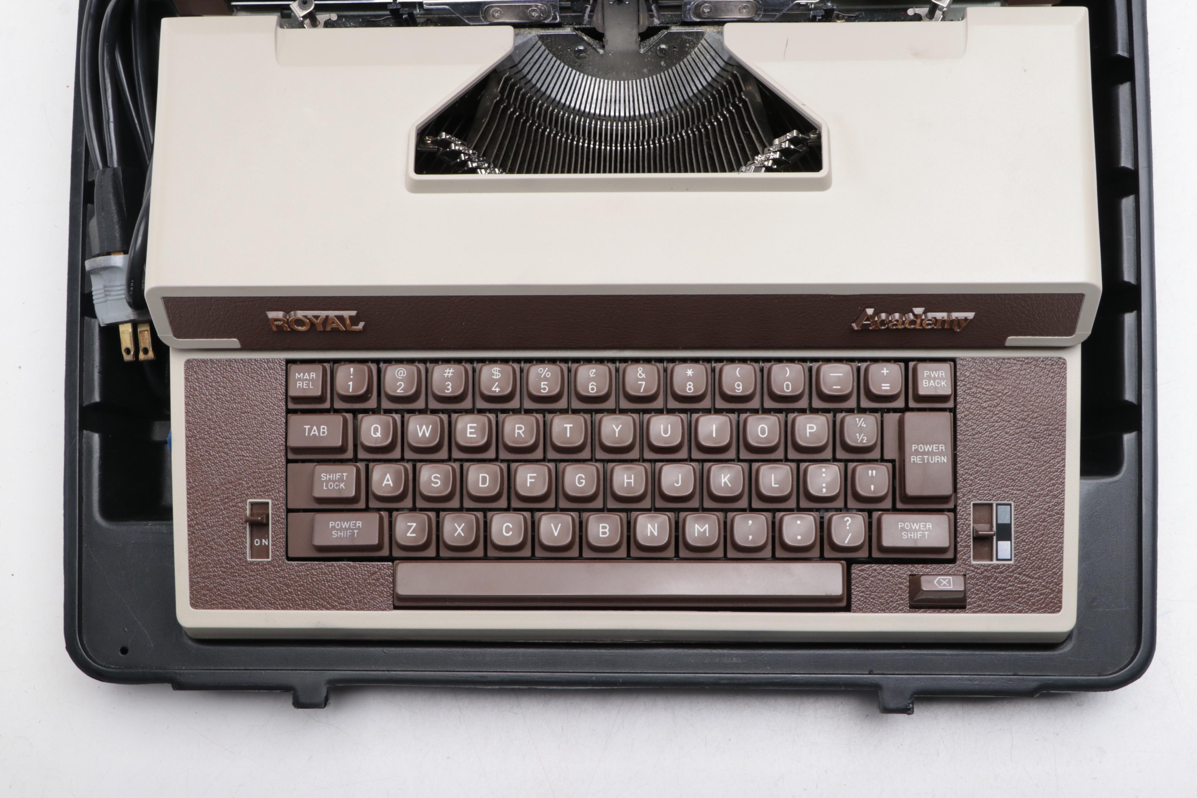 Royal Academy Electric Typewriter, Late 20th Century