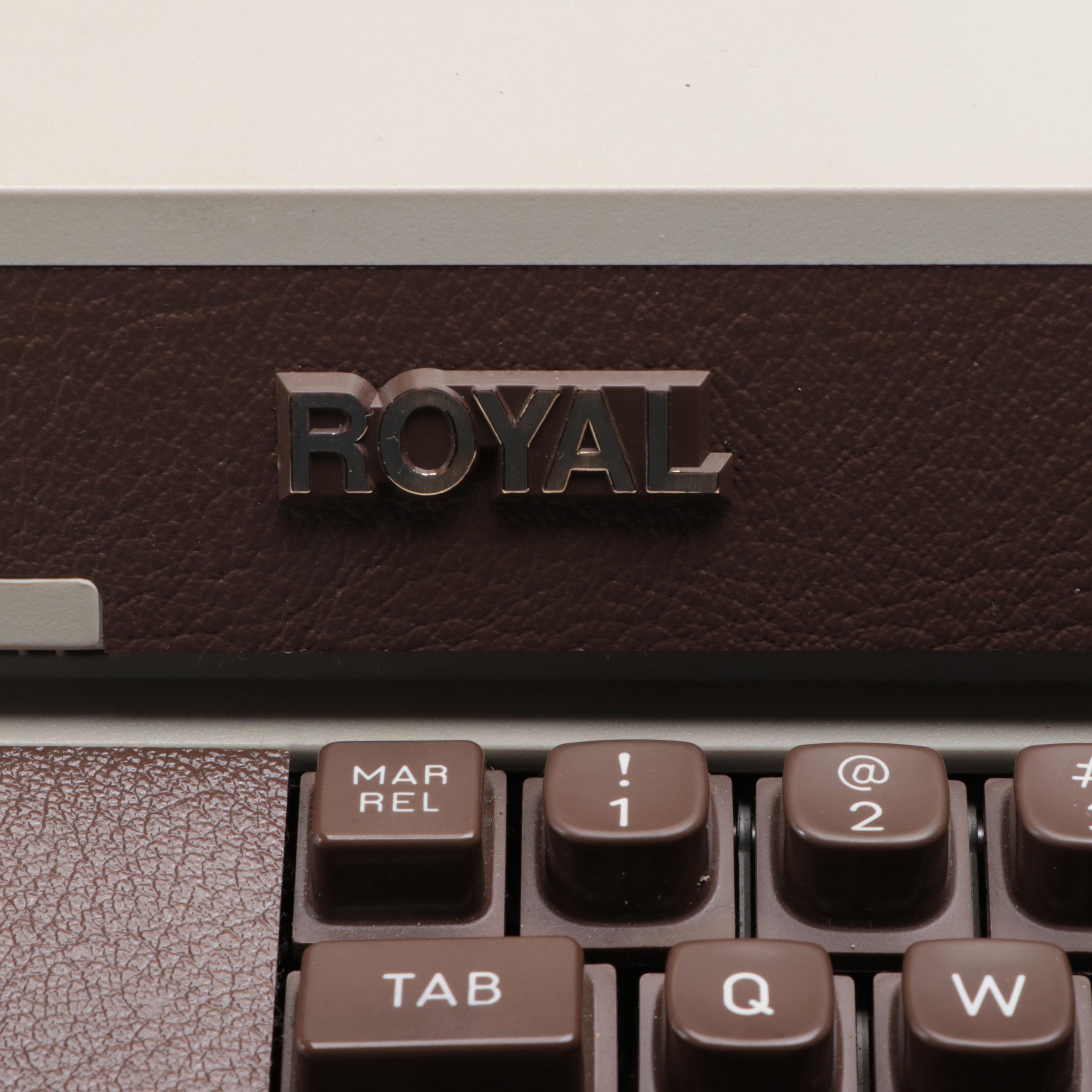 Royal Academy Electric Typewriter, Late 20th Century