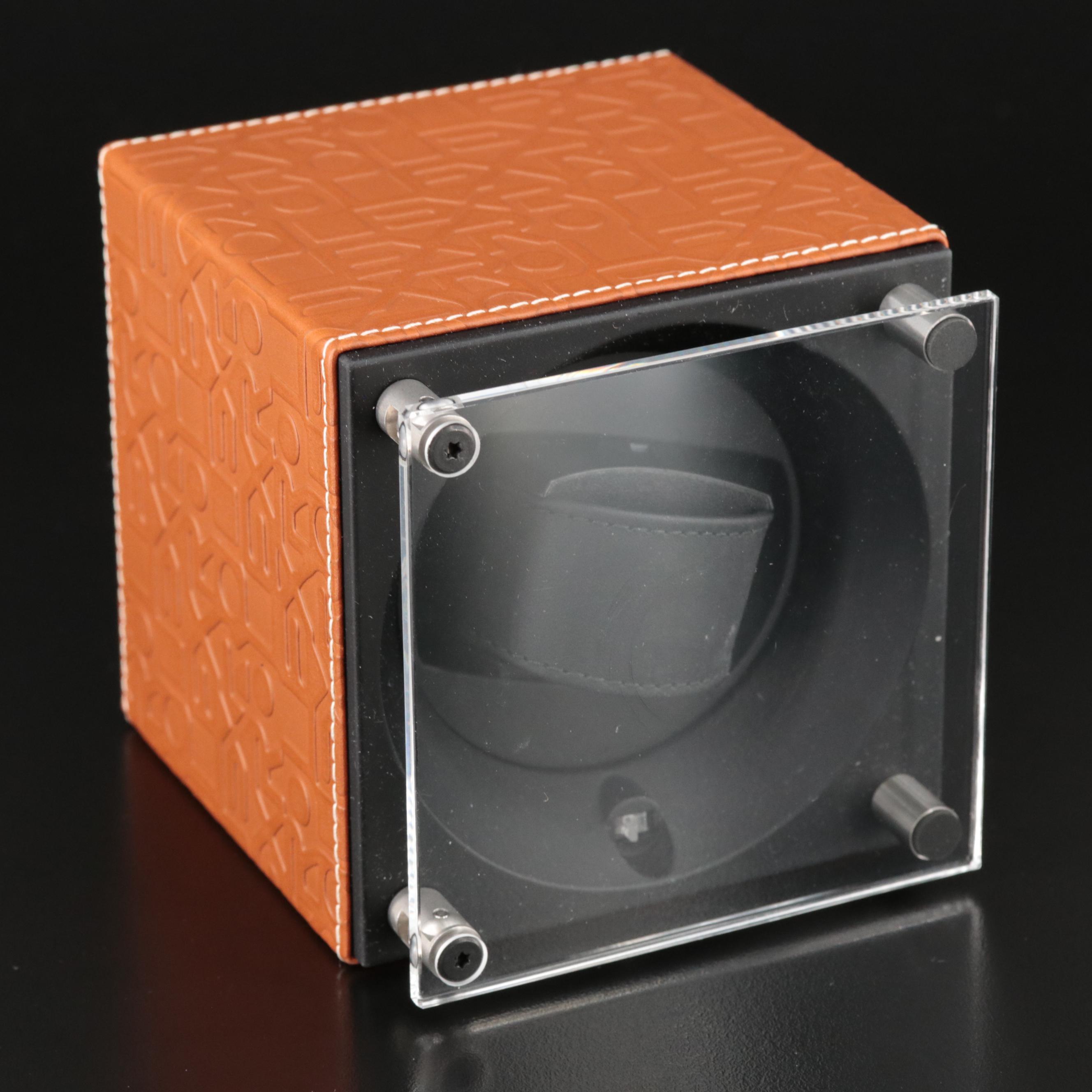 Rolex Swiss Kubik Brown Jubilee Watch Winder