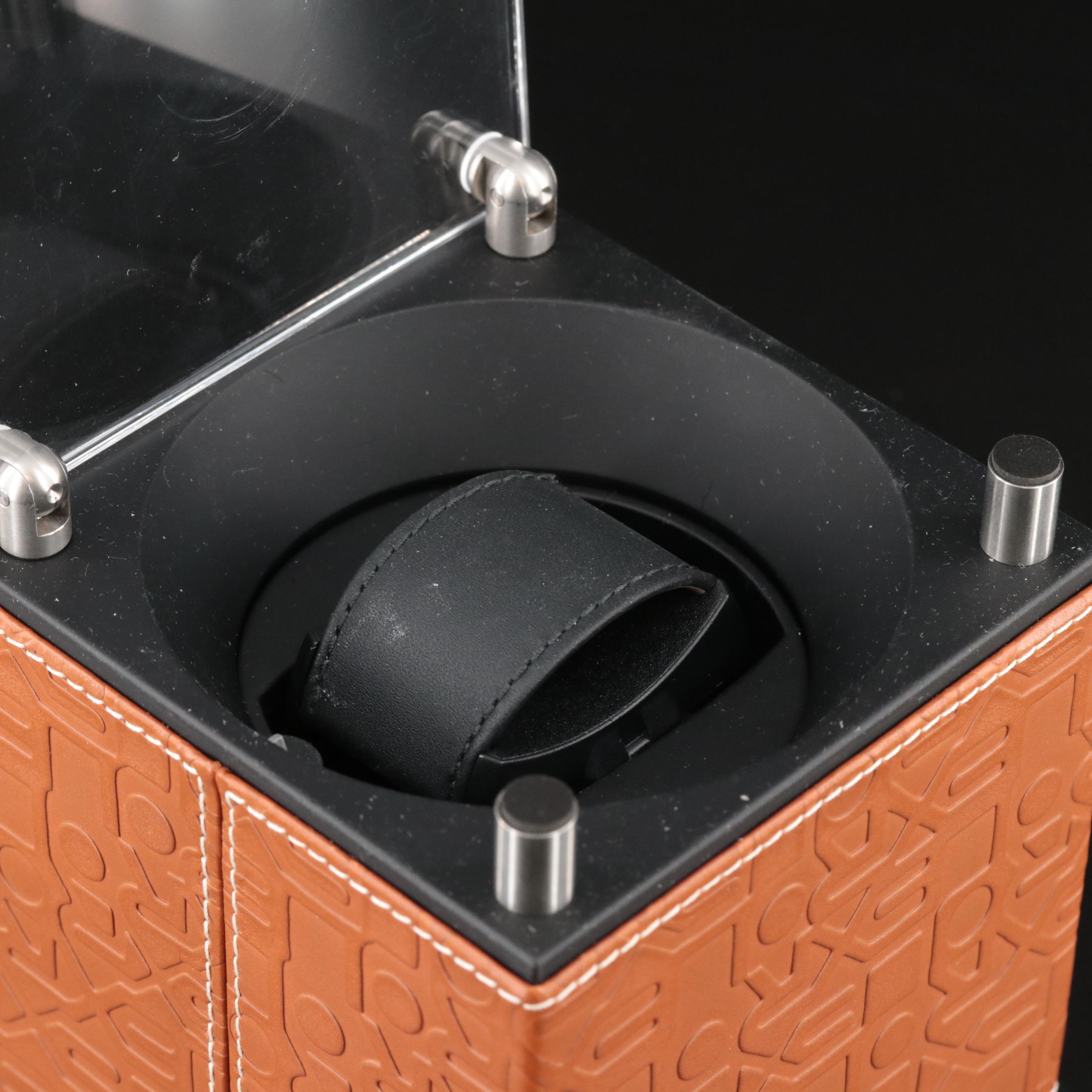 Rolex Swiss Kubik Brown Jubilee Watch Winder