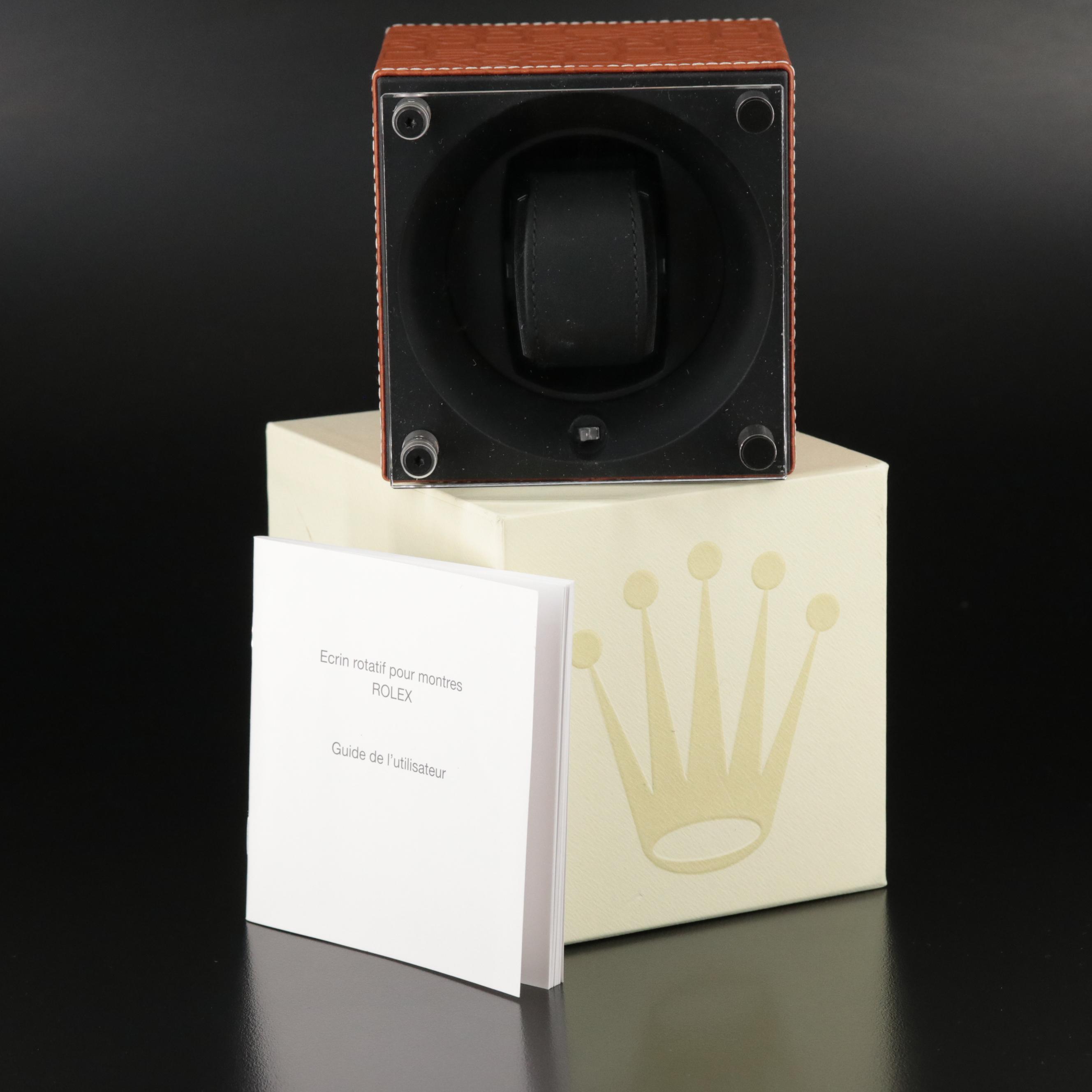 Rolex Swiss Kubik Brown Jubilee Watch Winder