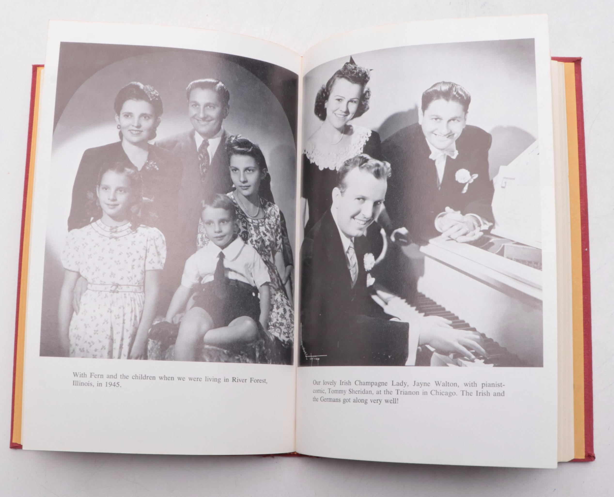 Signed "Wunnerful, Wunnerful!" by Lawrence Welk and Bernice McGeehan, 1971