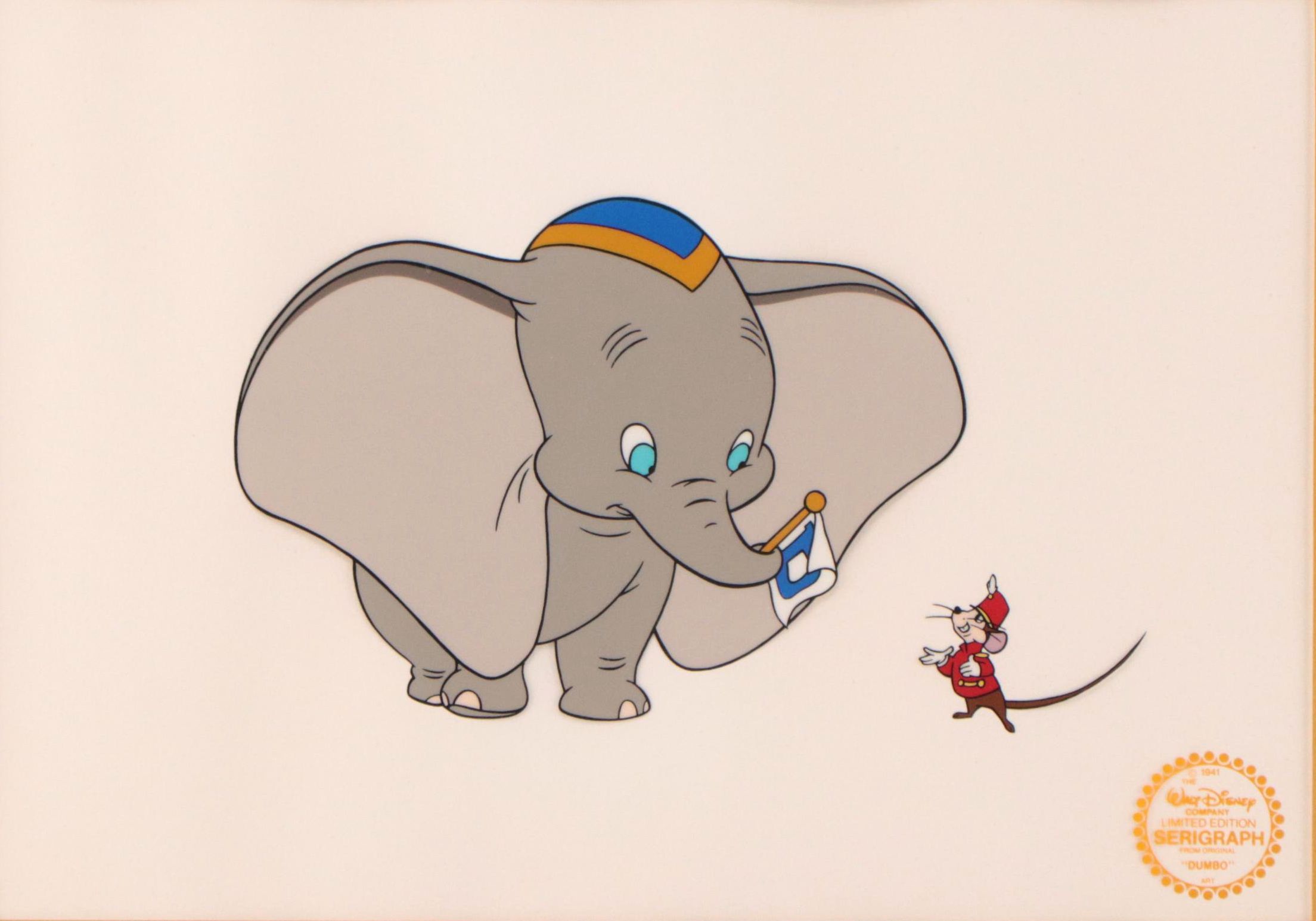 Disney "Dumbo" Serigraph Cel