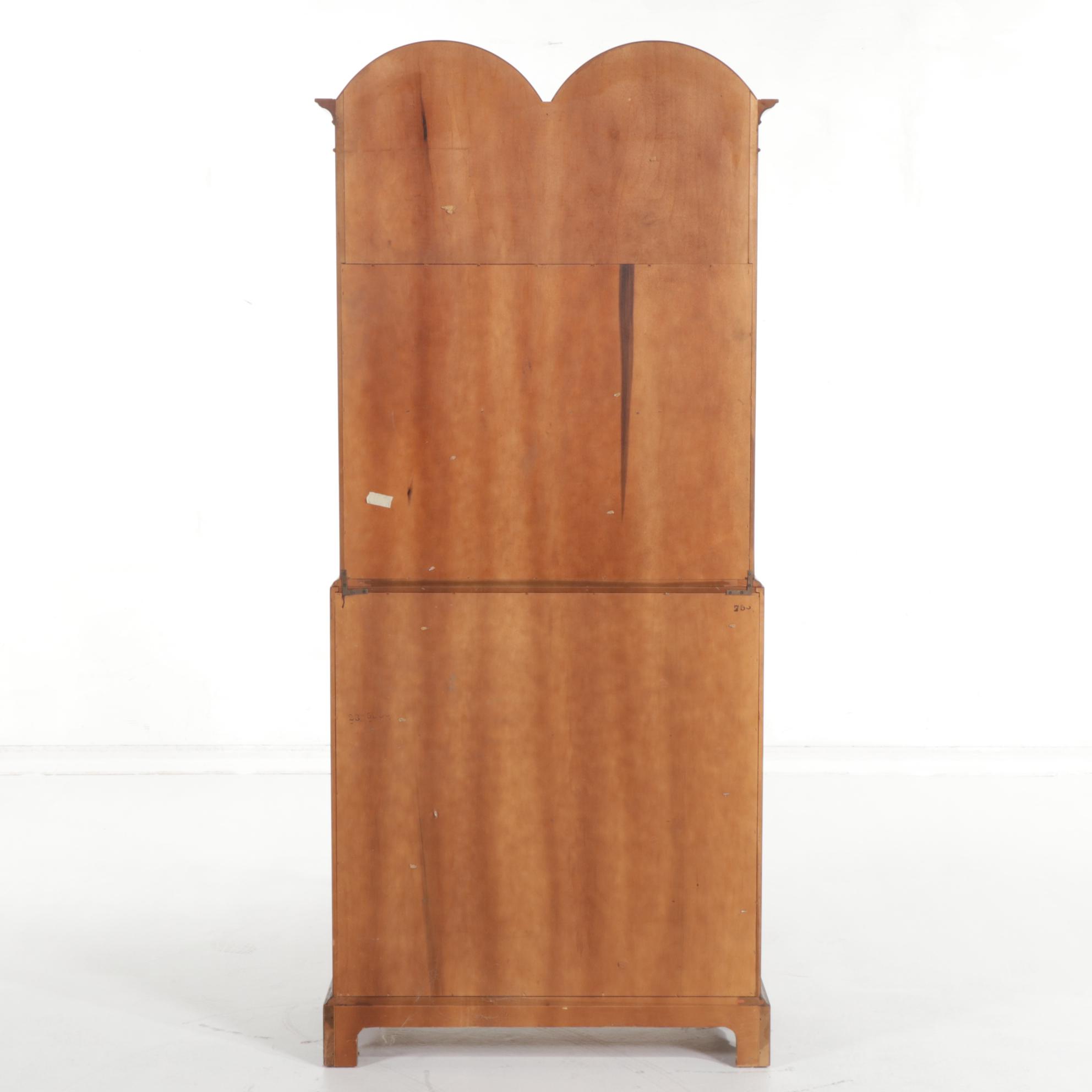 Henredon "Folio 10" Walnut Secretary Desk, Late 20th Century