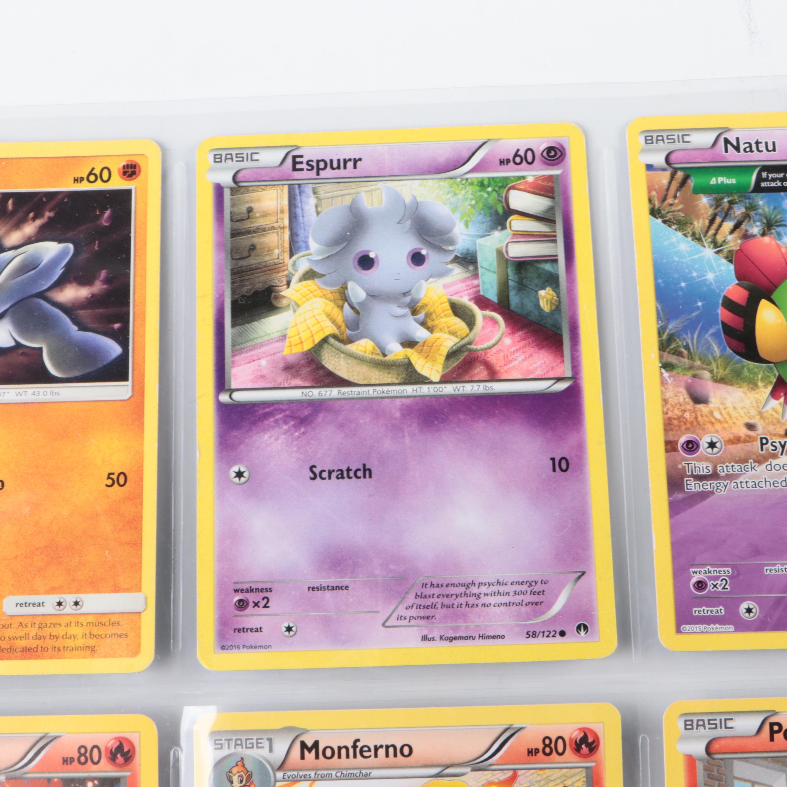 Pokémon Card Collection Featuring Grimmsnarl V Max, Falinks V, and More