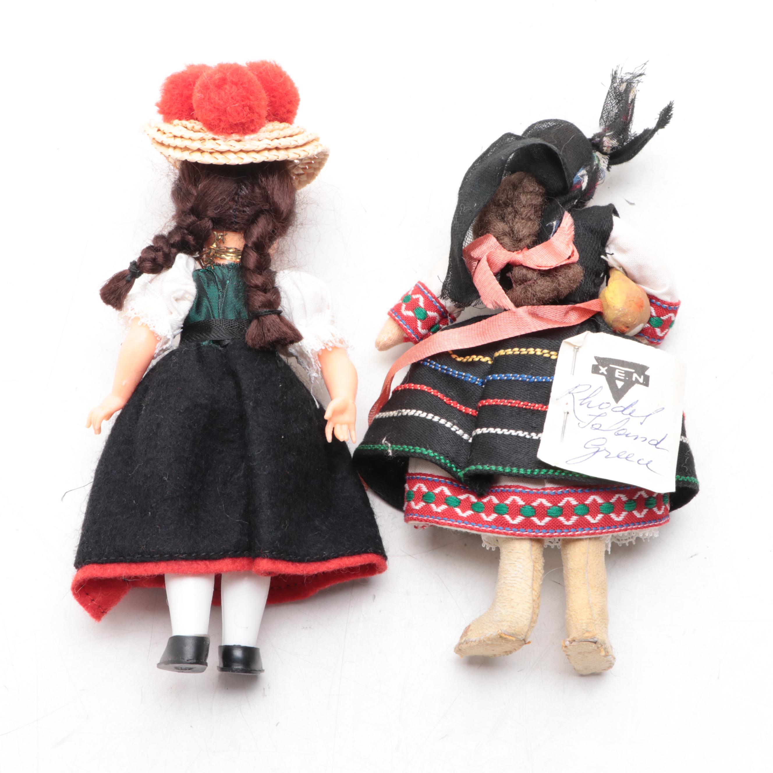 Greek, Russian, German, and More Toy Dolls