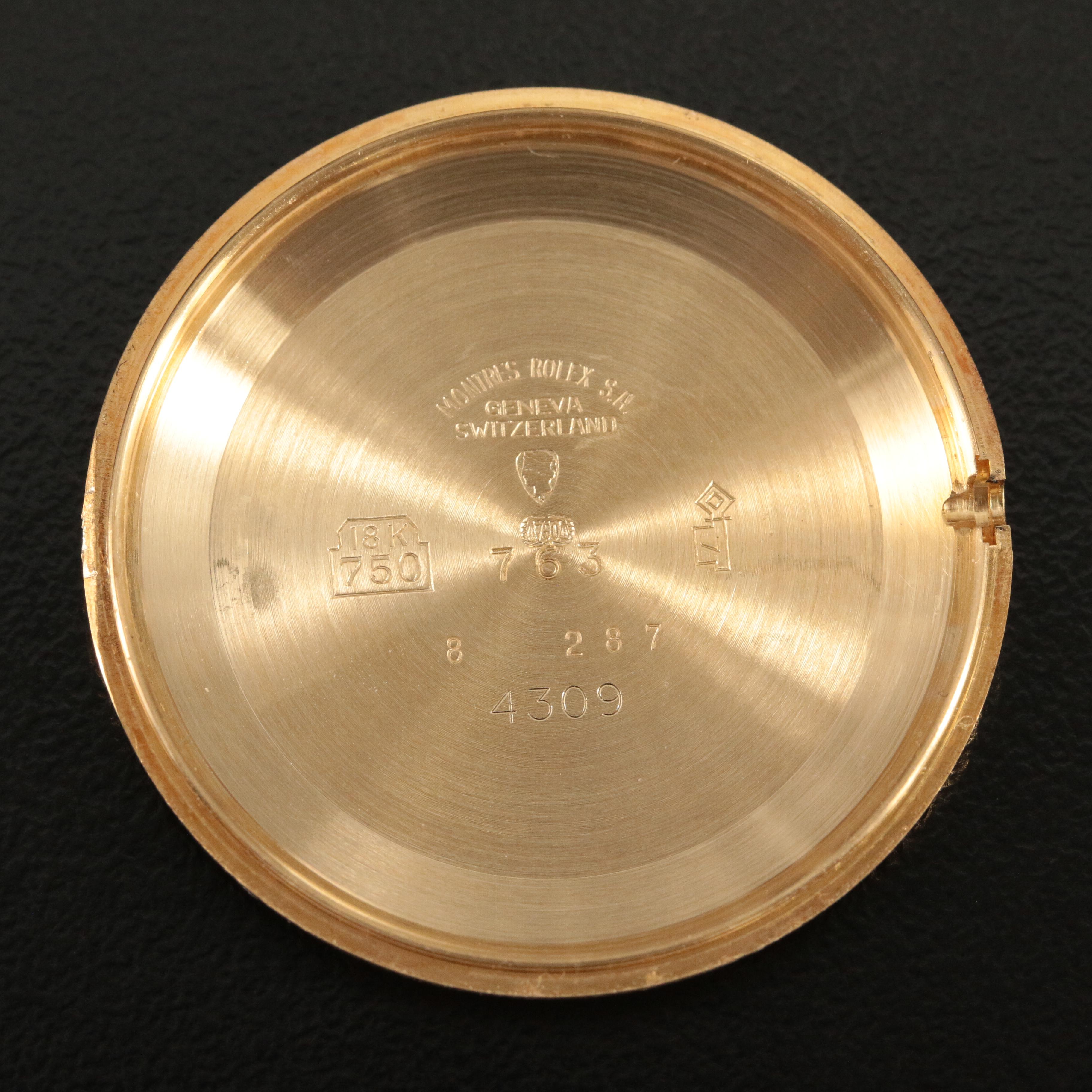 18K Rolex Cellini Vintage Manual-Wind Watch