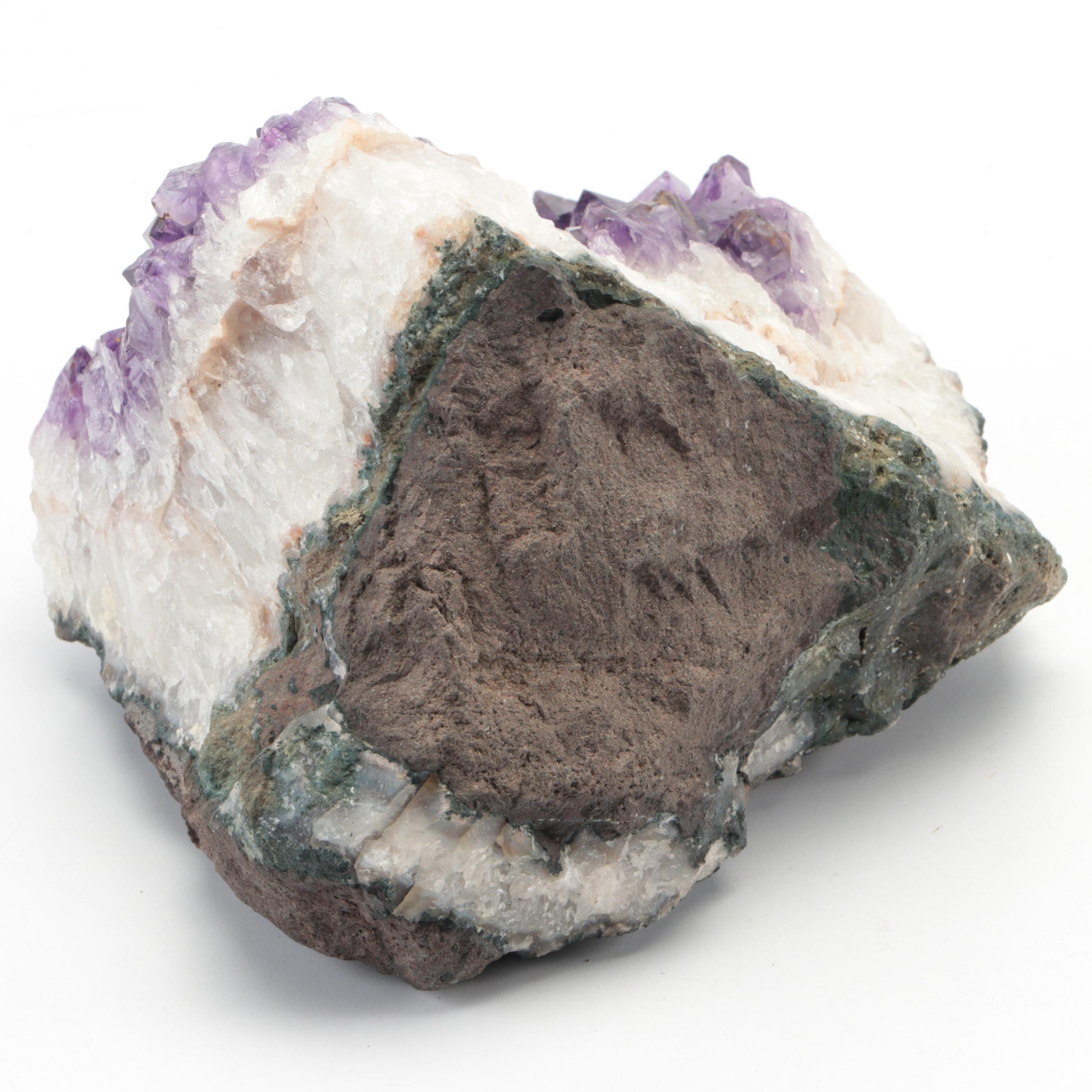 Large Amethyst Mineral Specimen
