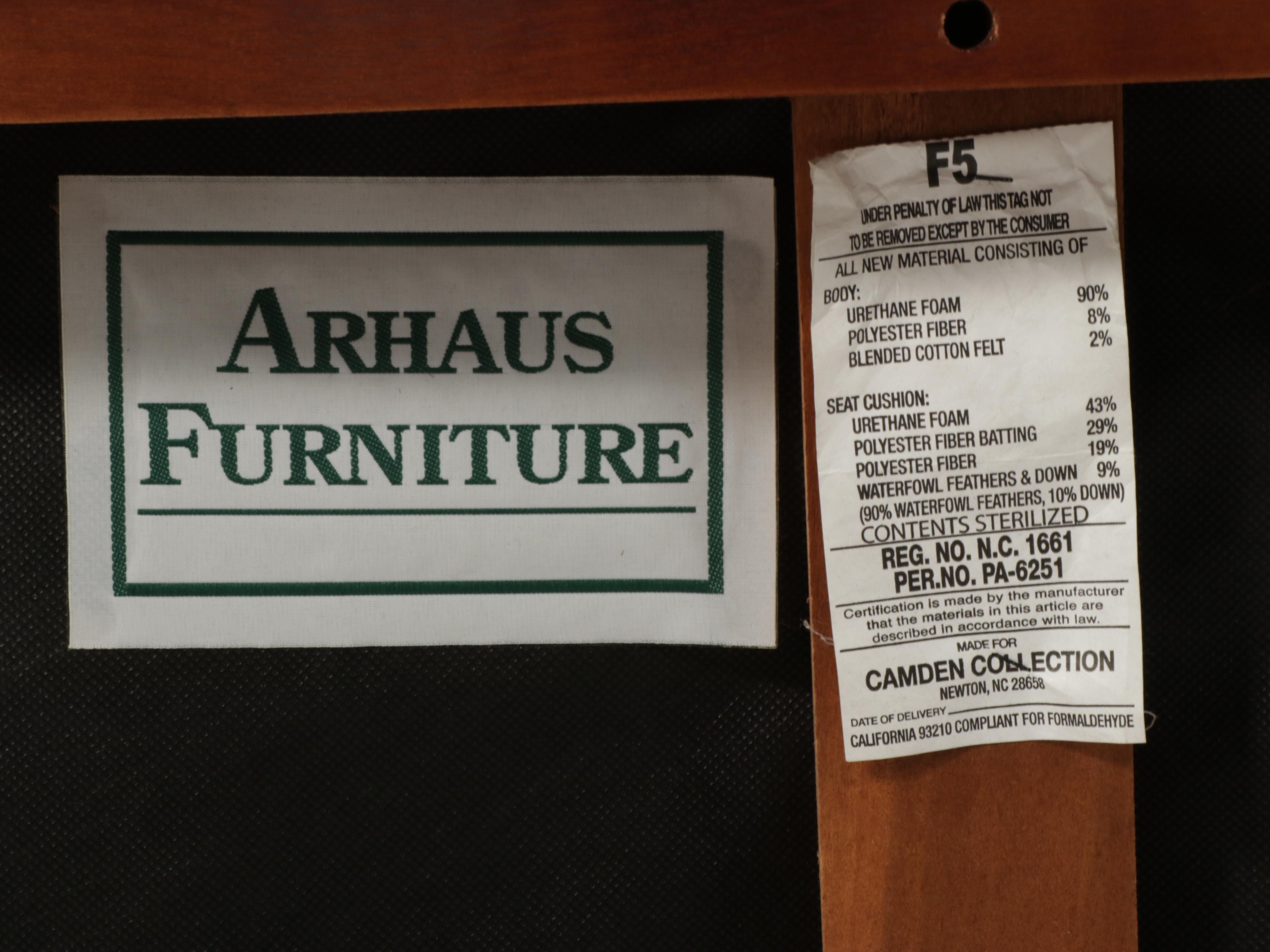 Arhaus Furniture "Colorado" Leather Bench