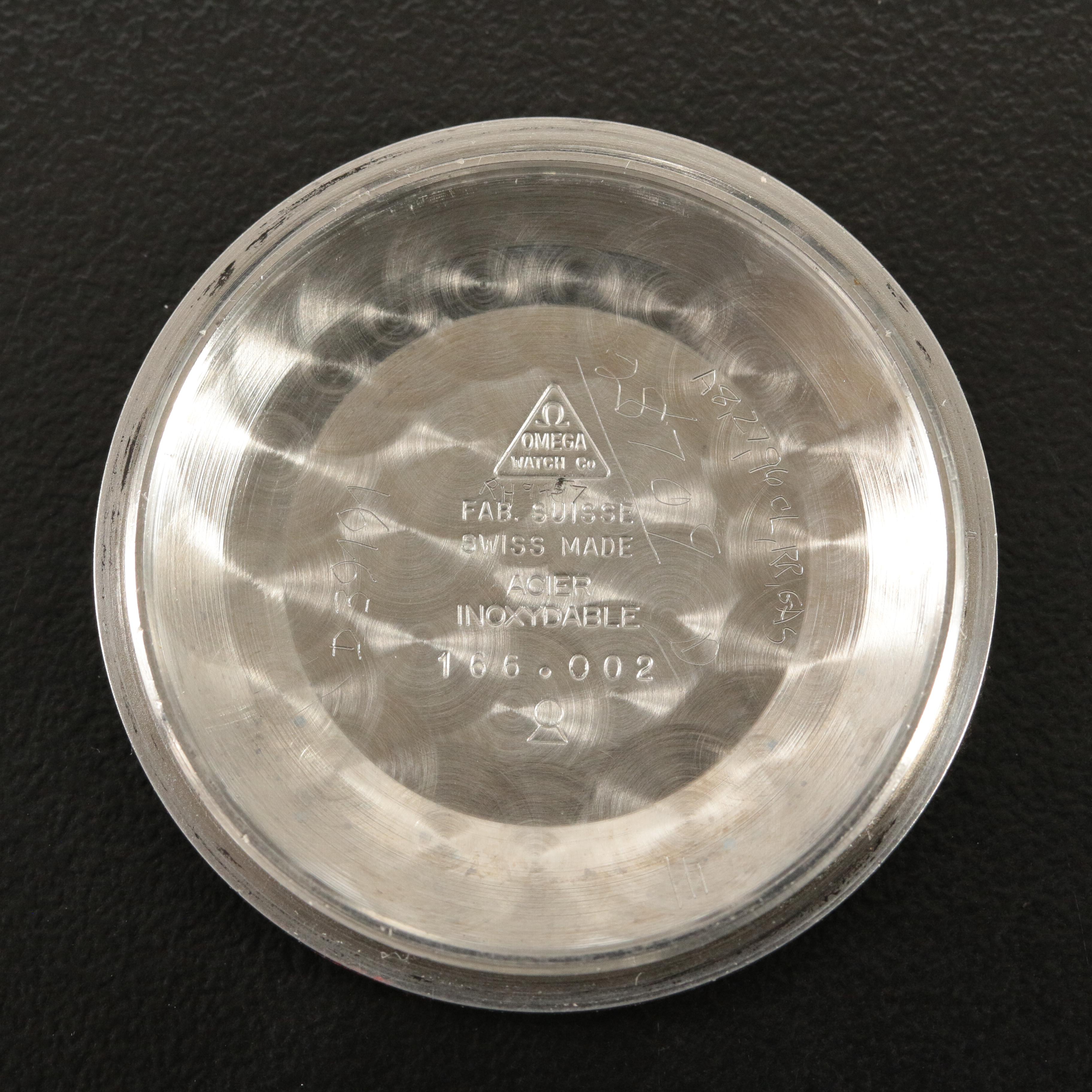 Vintage Omega Seamaster Stainless Steel Watch