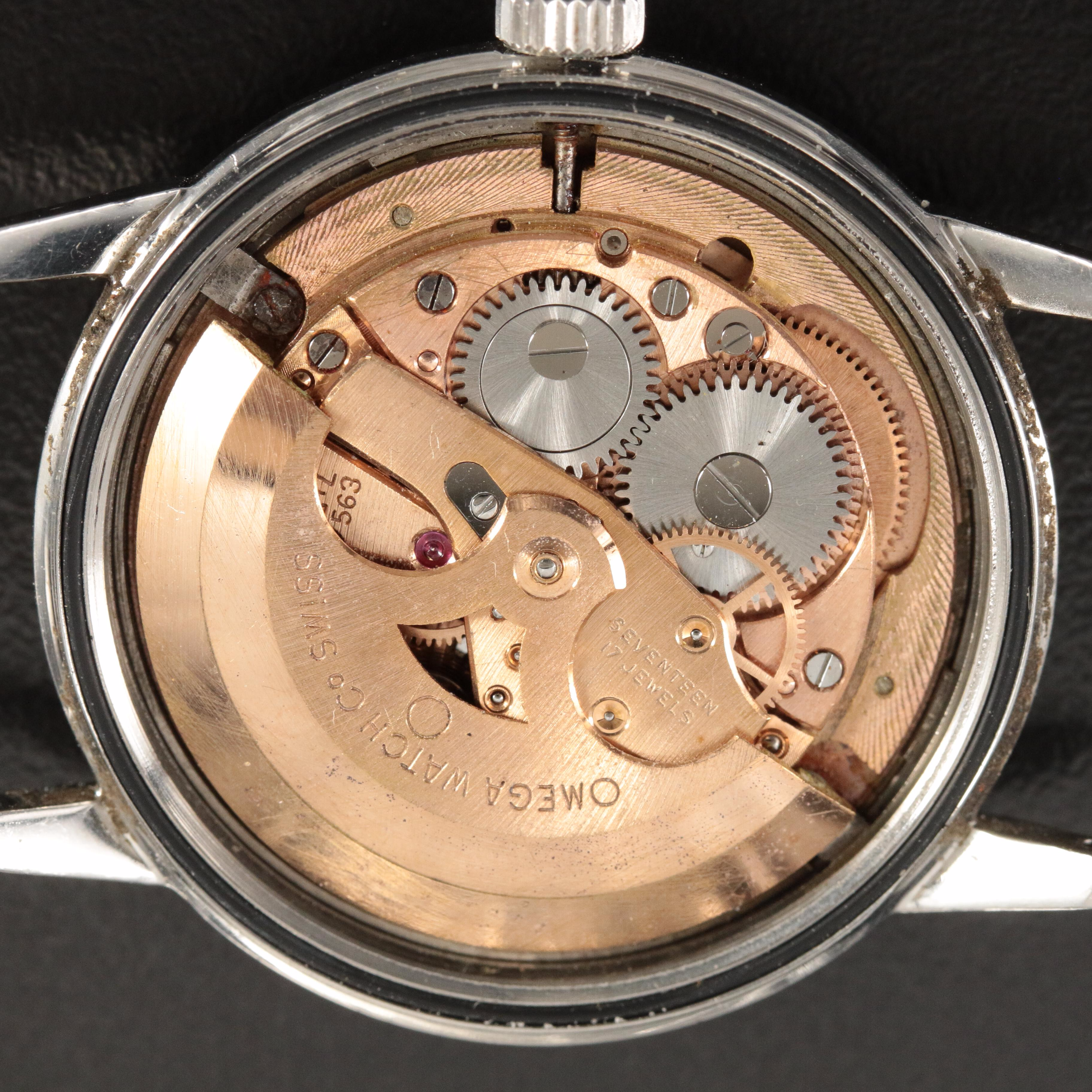 Vintage Omega Seamaster Stainless Steel Watch