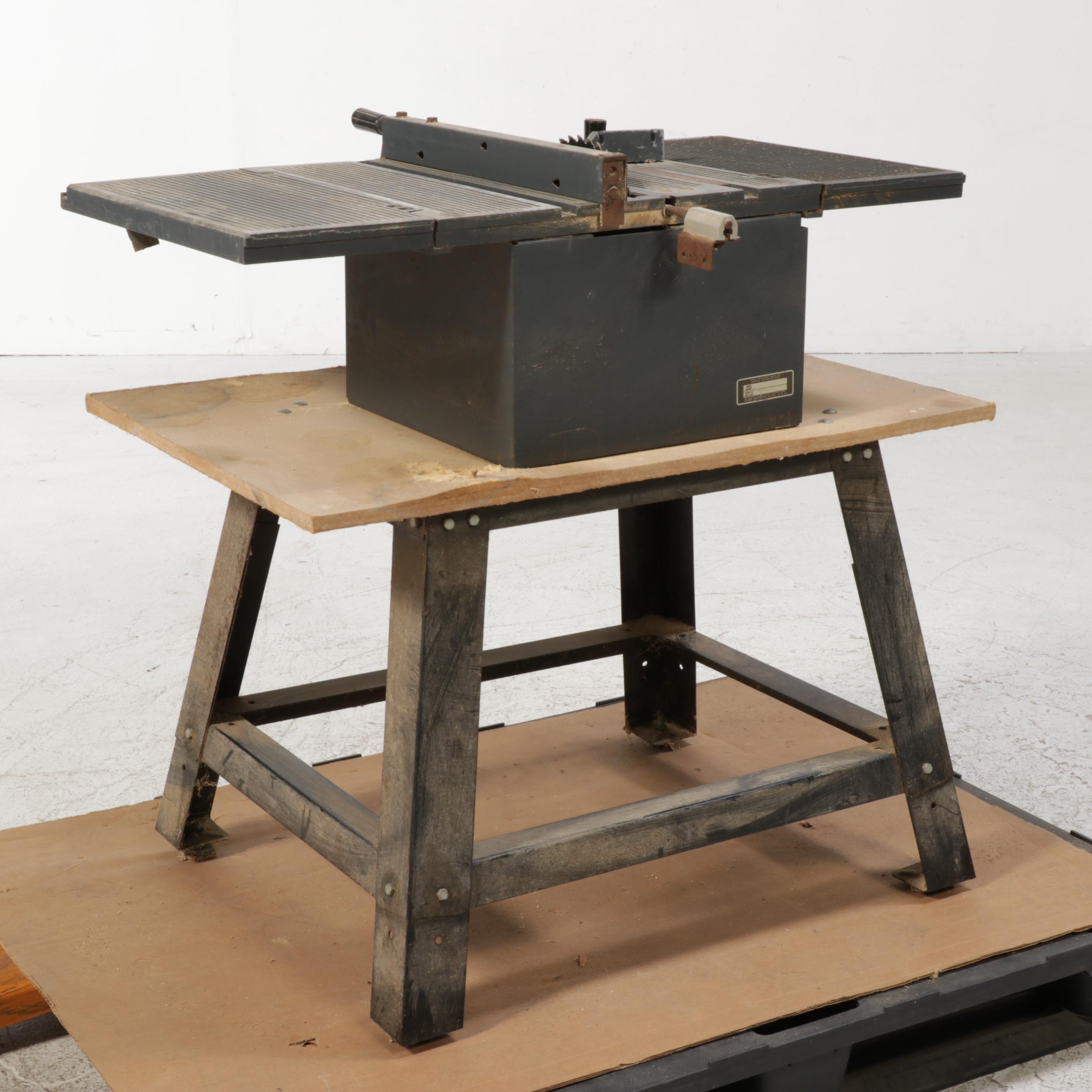 Sears Craftsman Benchtop 10" Table Saw With Stand