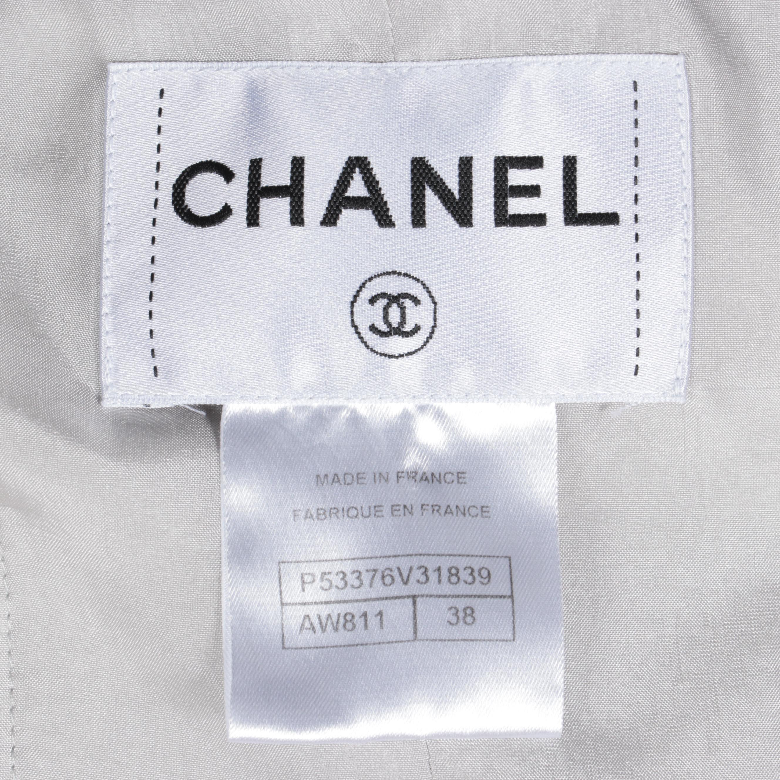 Chanel Tweed Jacket with Epaulettes