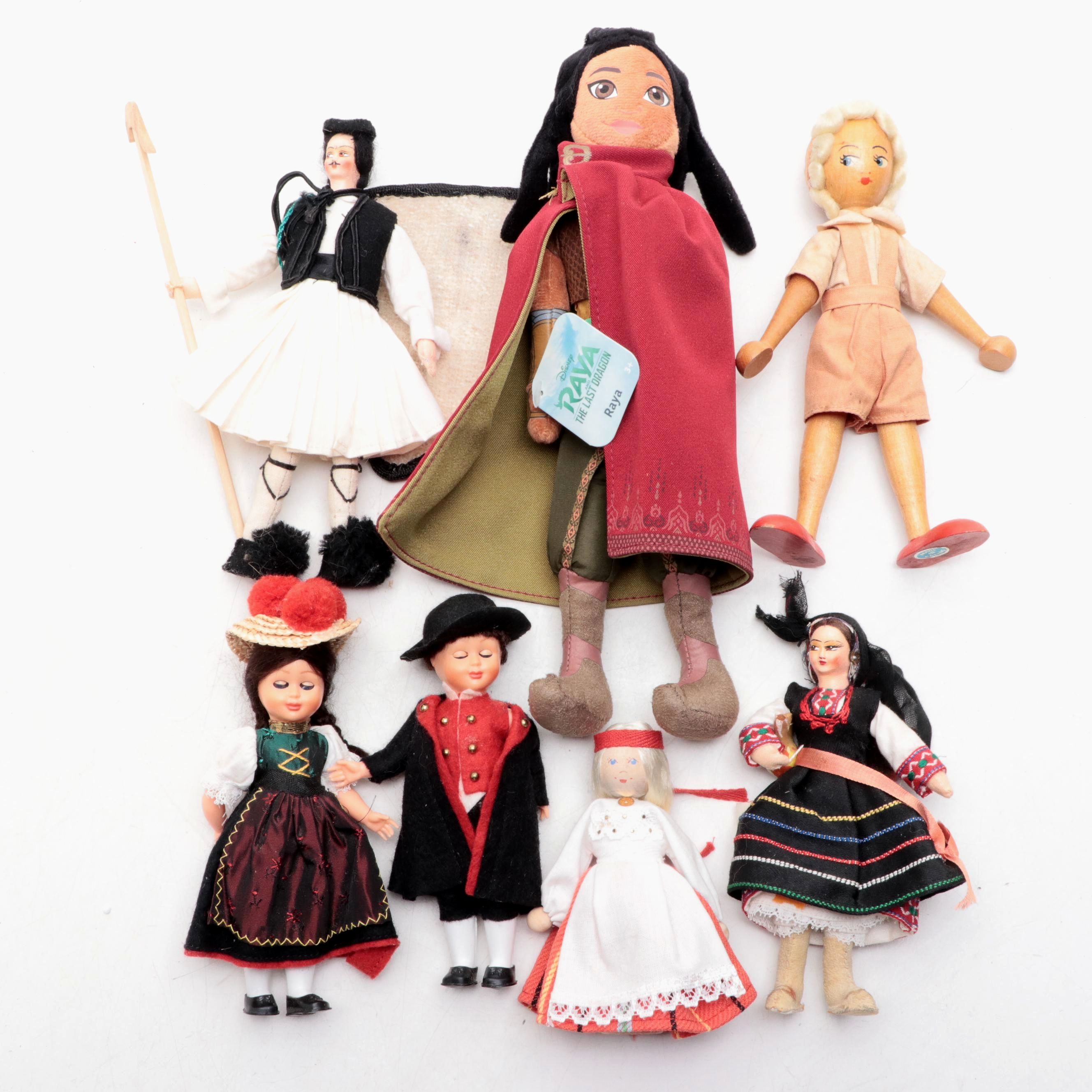 Greek, Russian, German, and More Toy Dolls