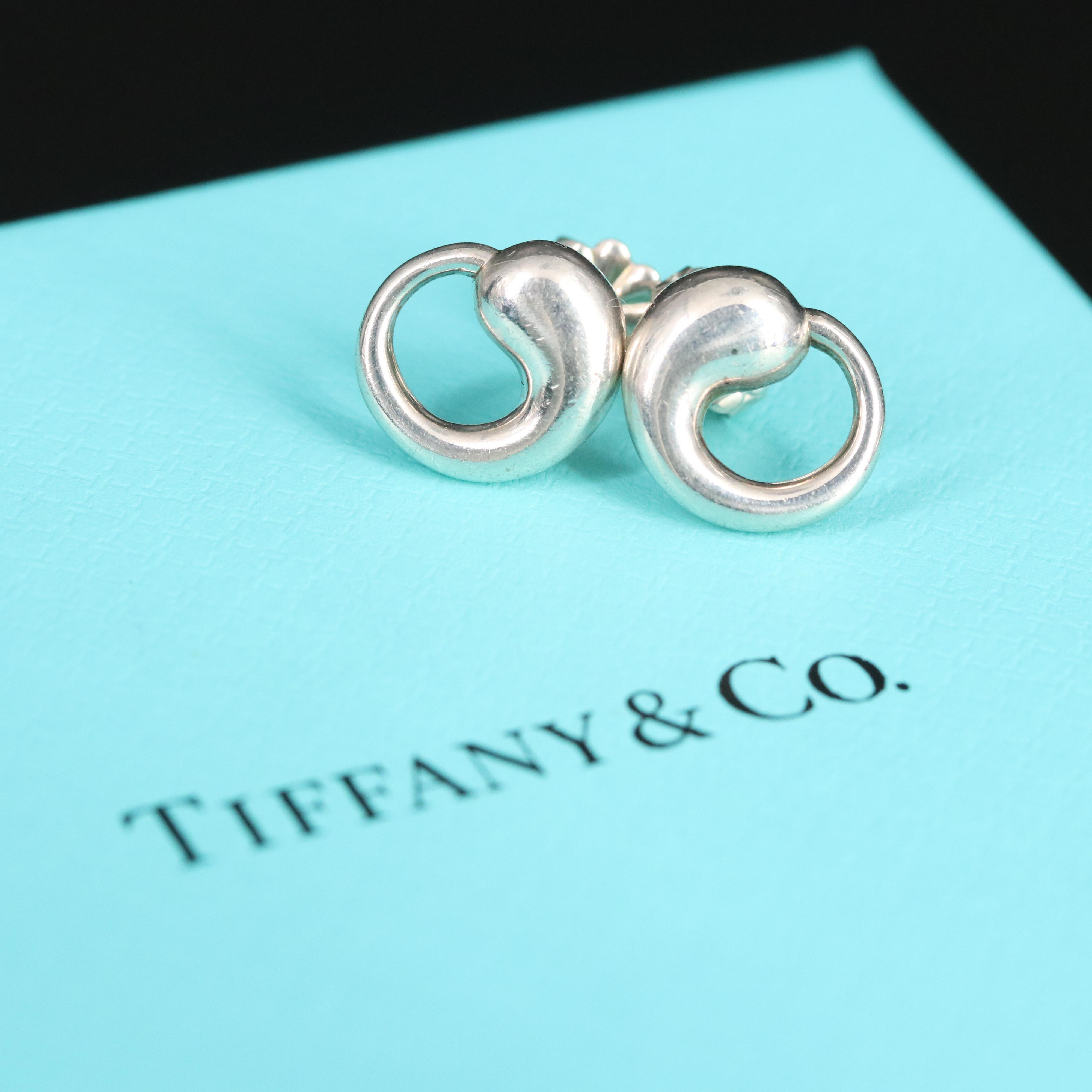 Elsa Peretti for Tiffany & Co. Sterling Eternal Circle Earrings