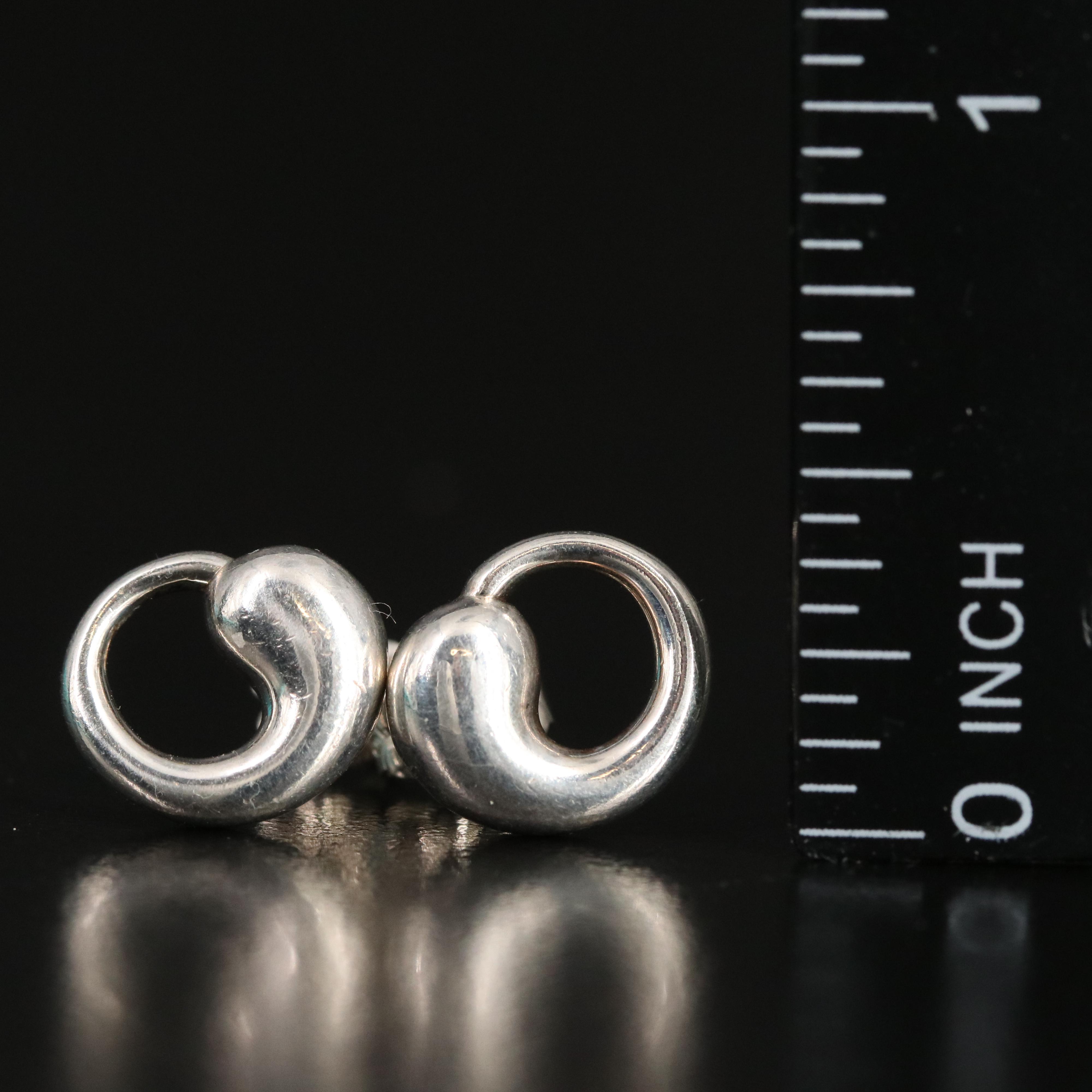 Elsa Peretti for Tiffany & Co. Sterling Eternal Circle Earrings