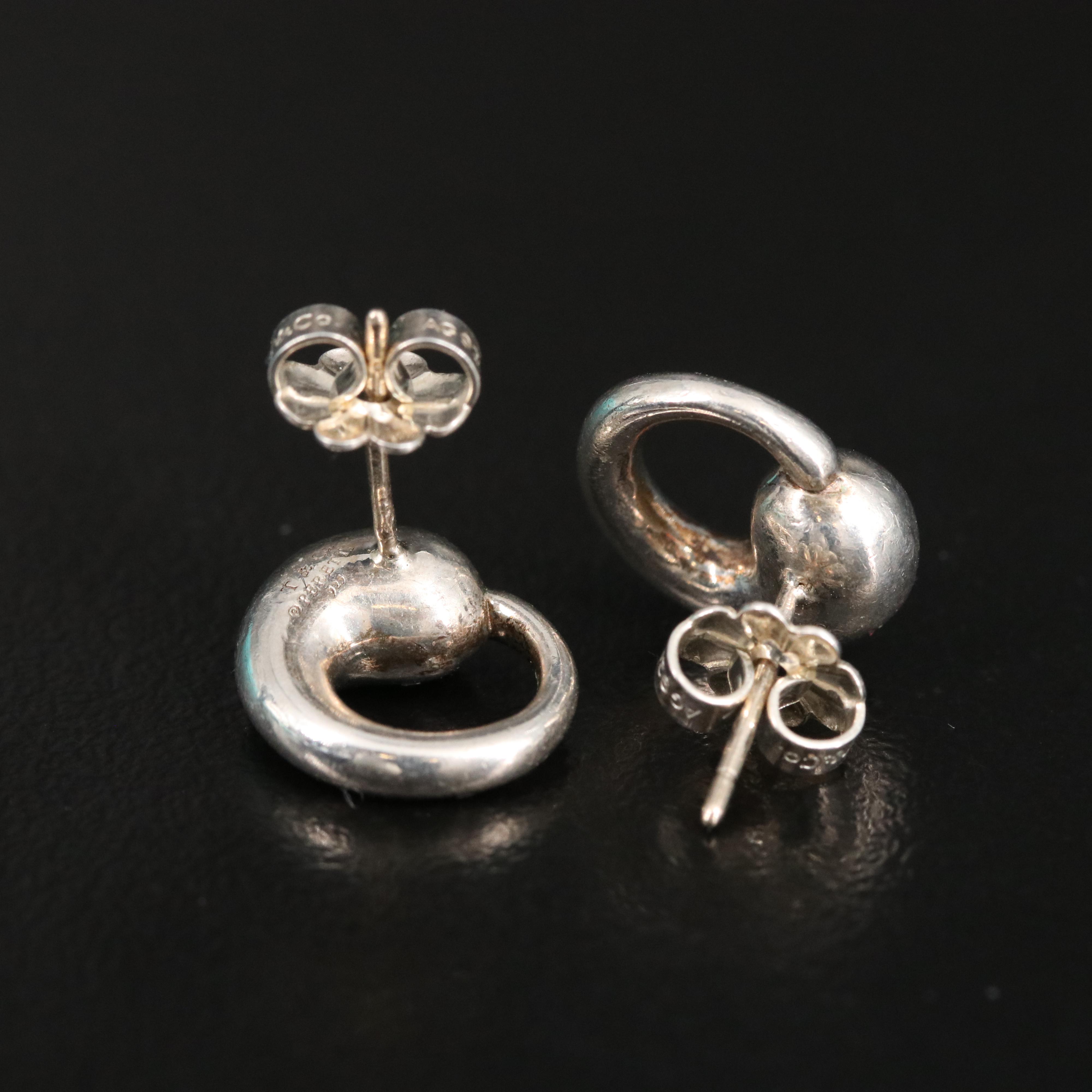 Elsa Peretti for Tiffany & Co. Sterling Eternal Circle Earrings