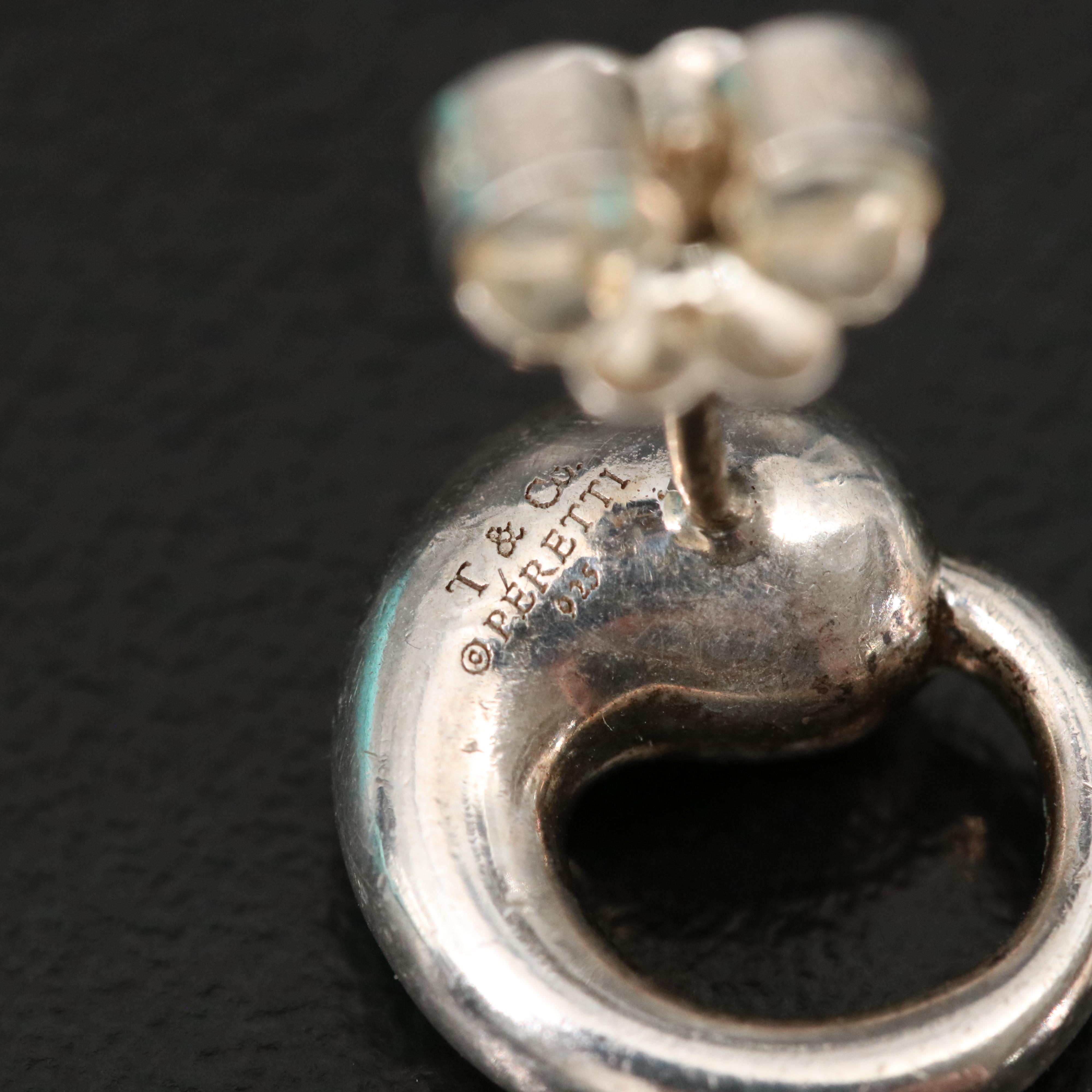 Elsa Peretti for Tiffany & Co. Sterling Eternal Circle Earrings