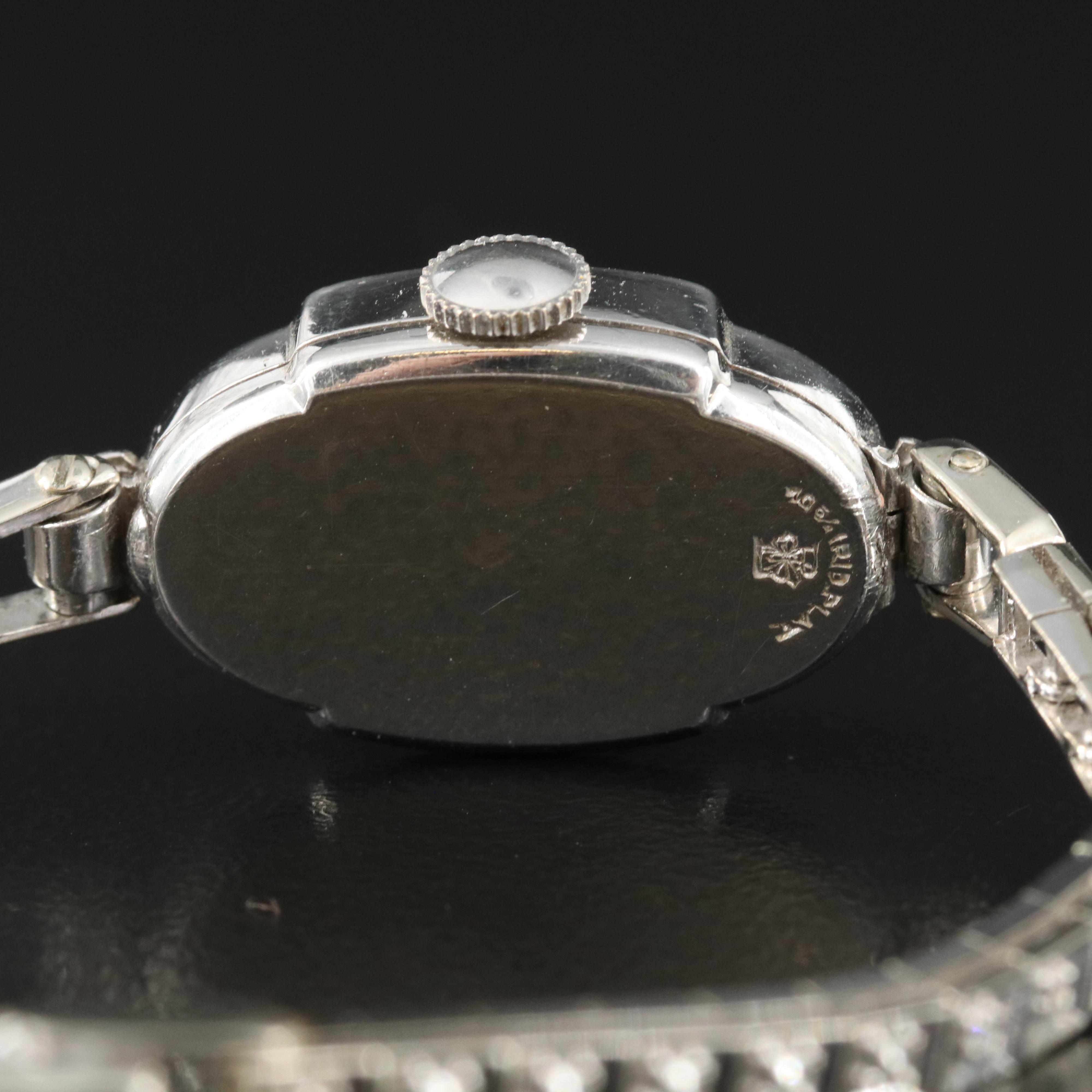 1937 Hamilton Platinum and Diamond Watch