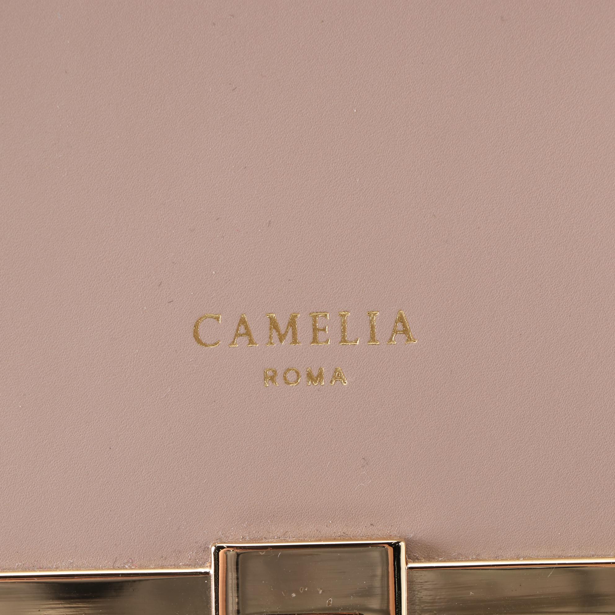 Tory Burch Parker Floral Leather Satchel and Camelia Leather Handbag