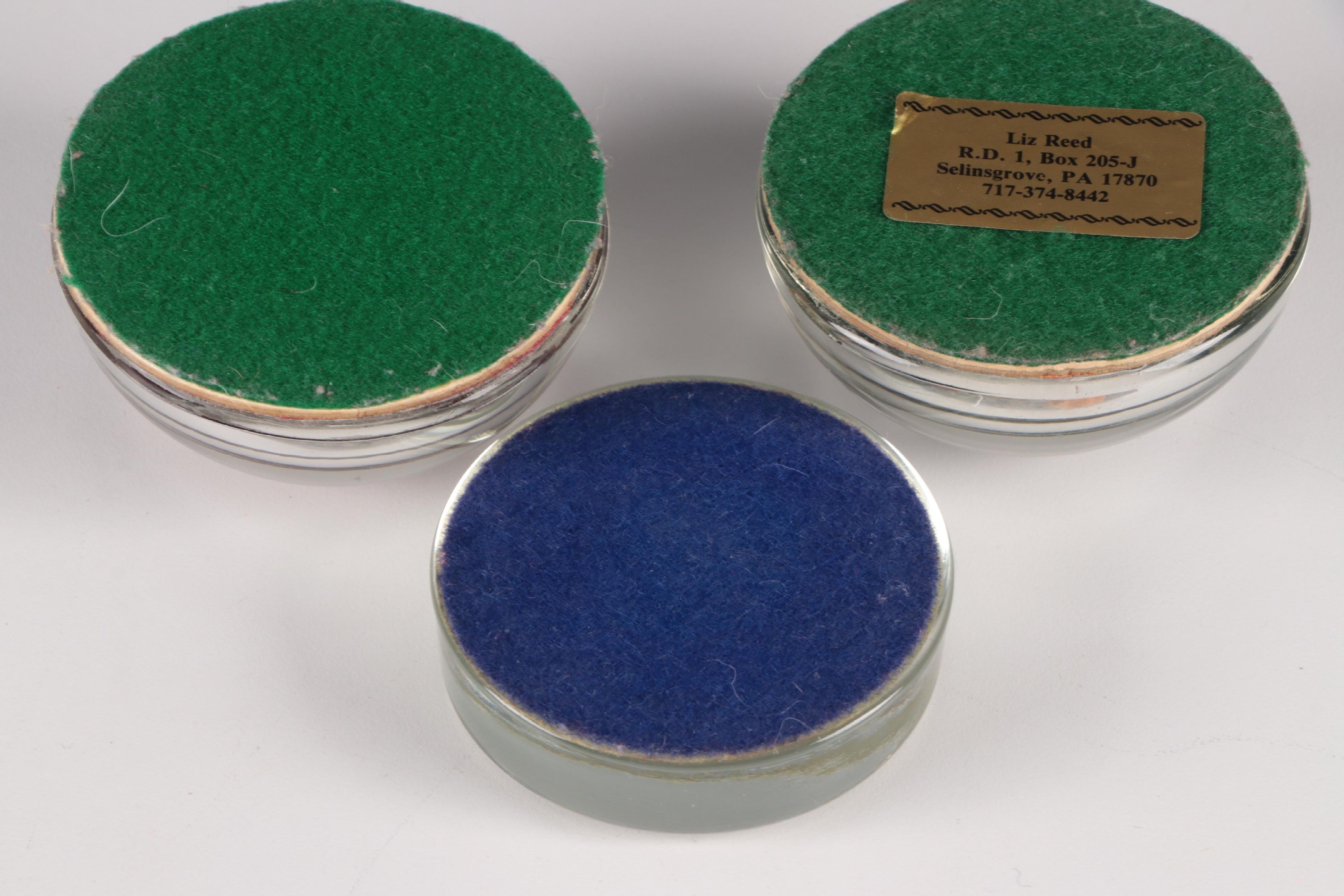 "Flowers of Ireland" and Other Pressed Flower Paperweights