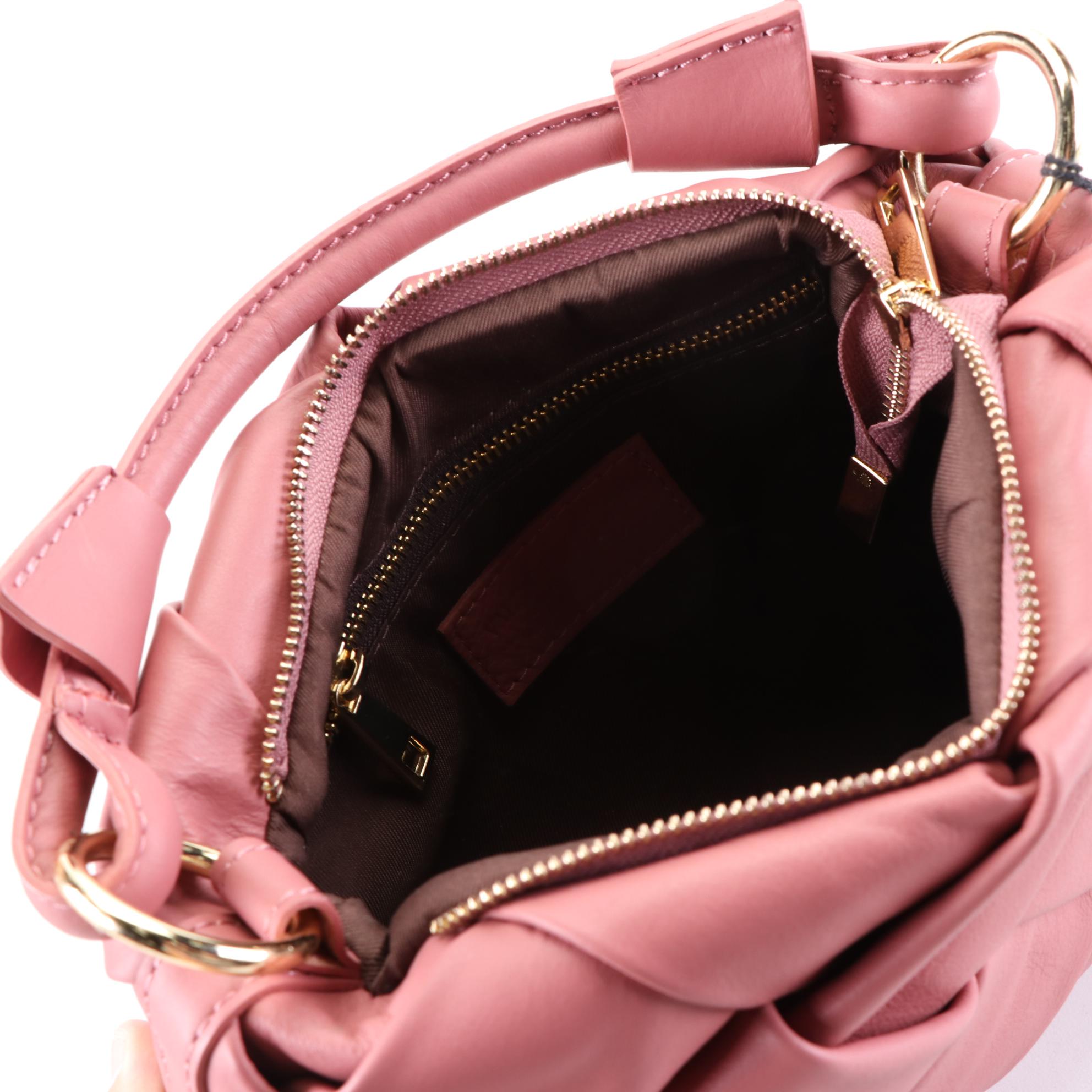 Tory Burch Logo Pouch with Valentina Fiore and Maxon Collection Leather Handbags